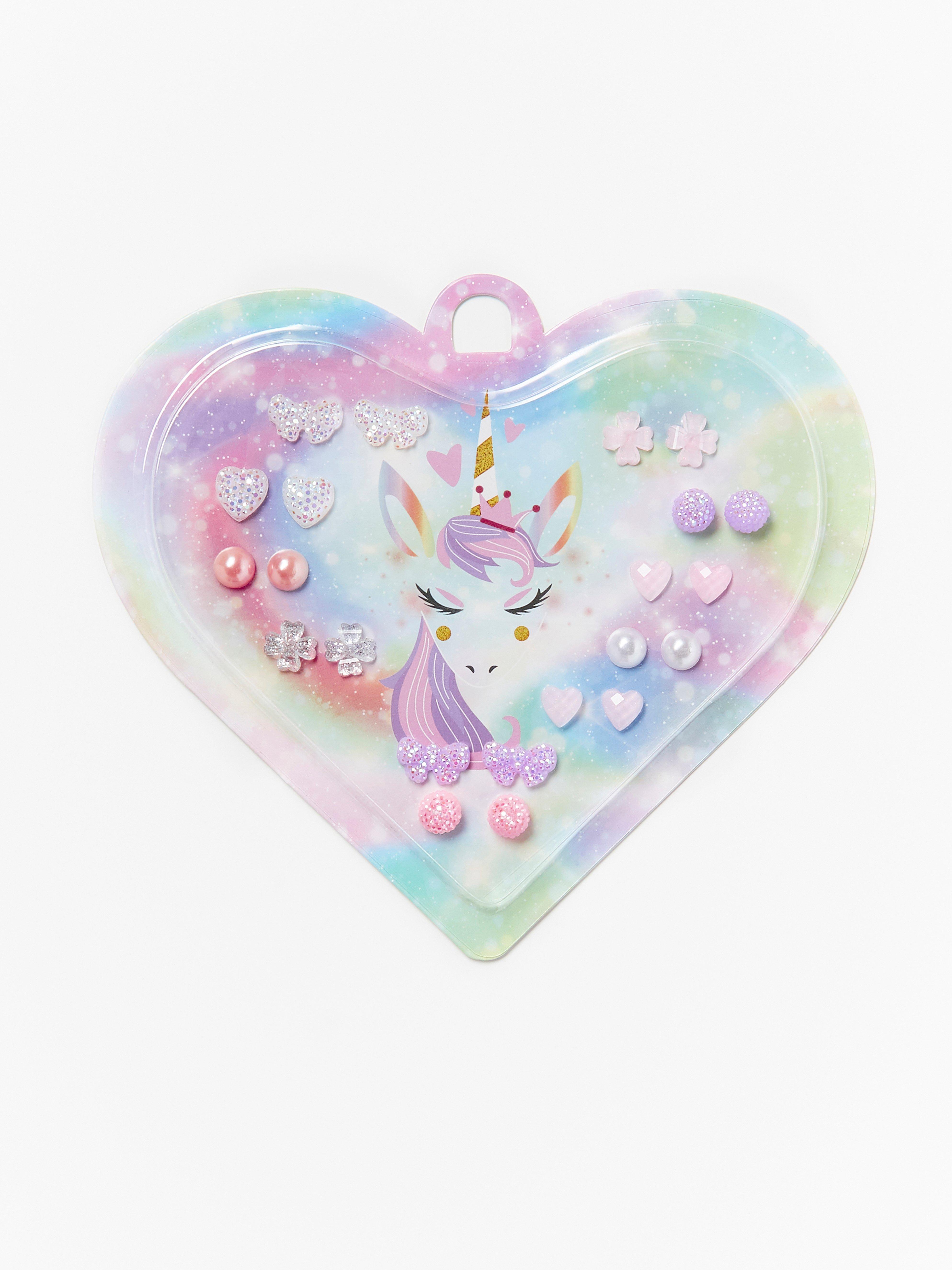 Stick on Earrings - Kids Wear - Pink