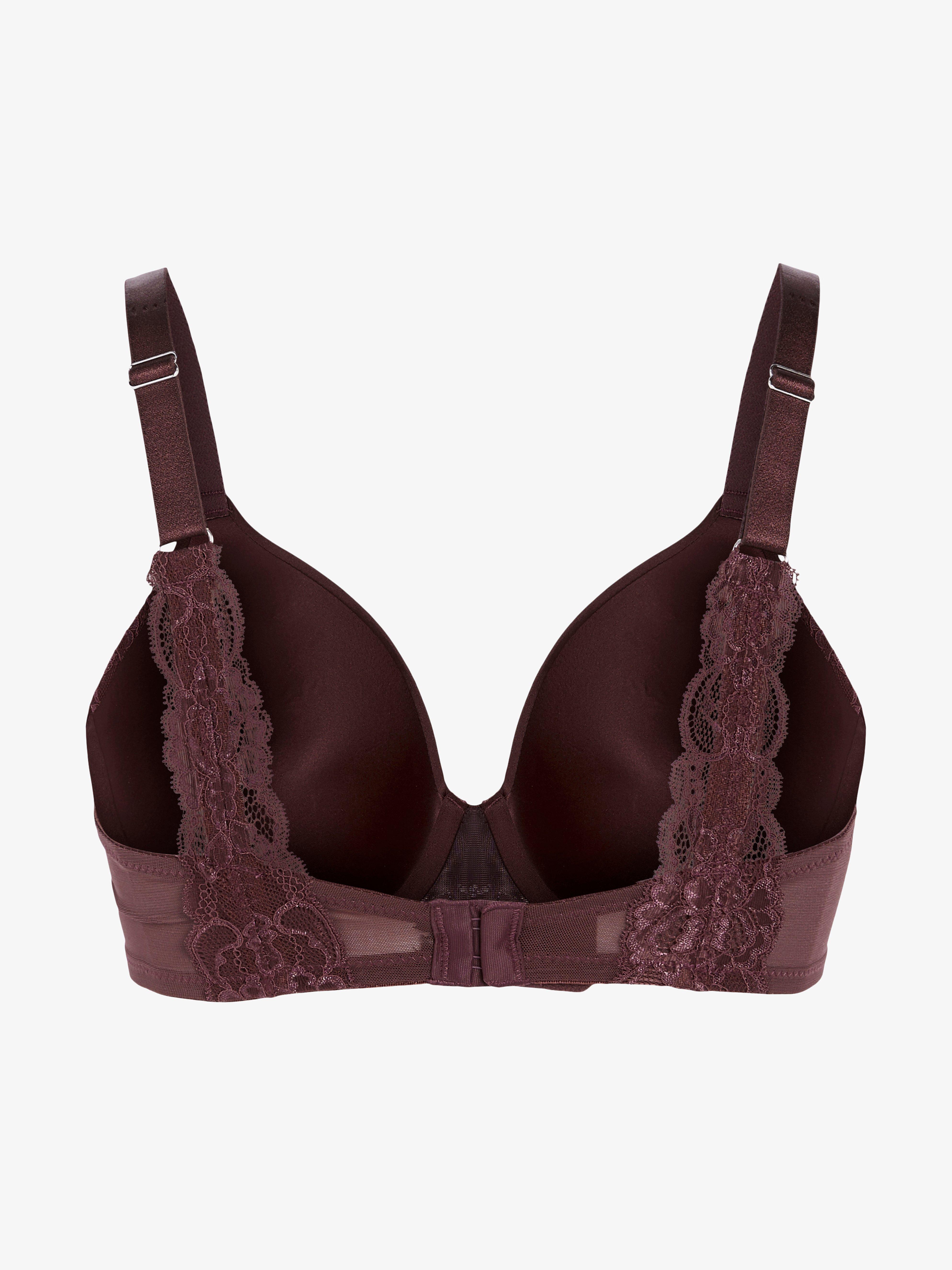 Dahlia T-shirt Bra - Lingerie - Red