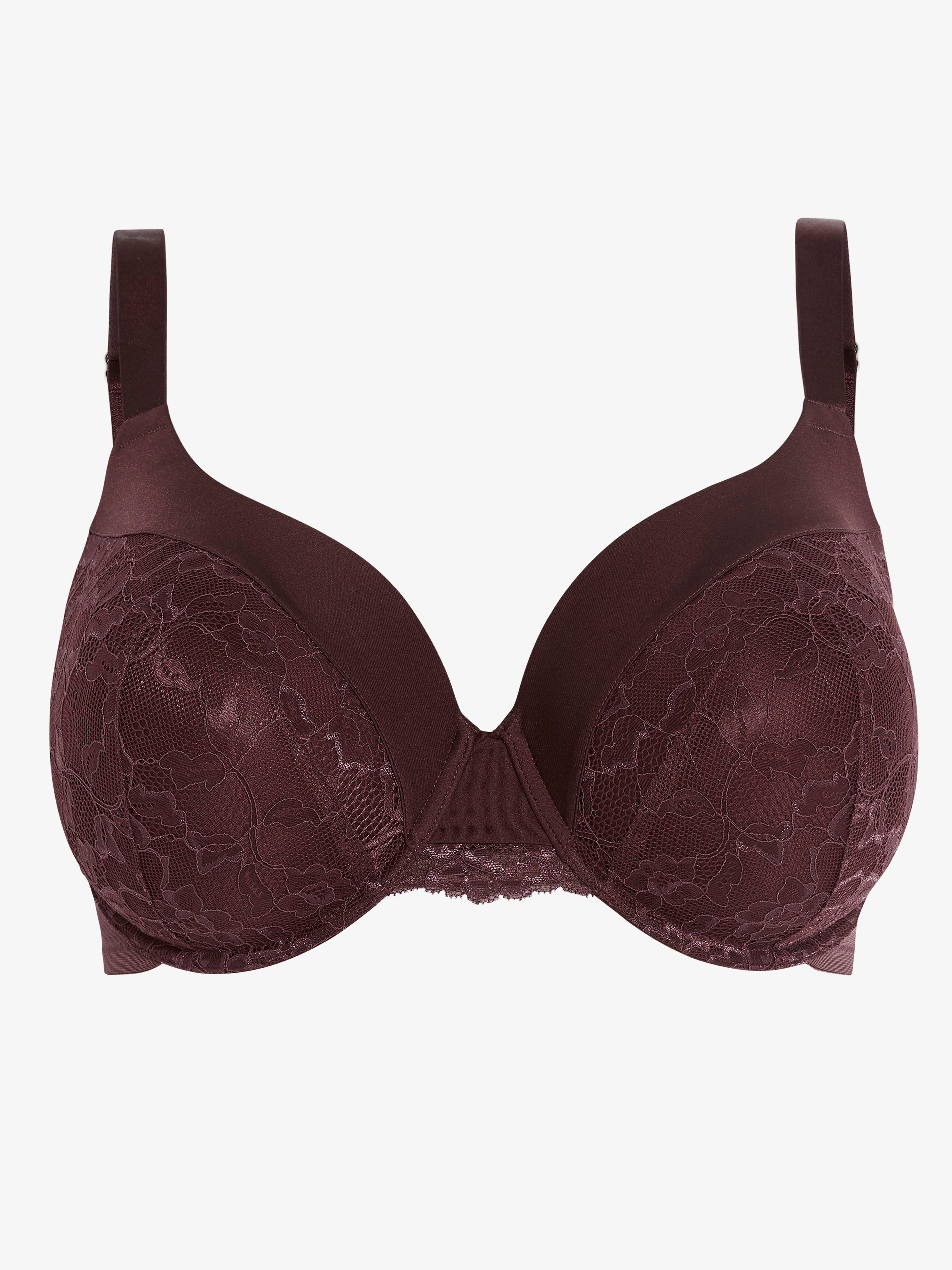 Dahlia T-shirt Bra - Lingerie - Red