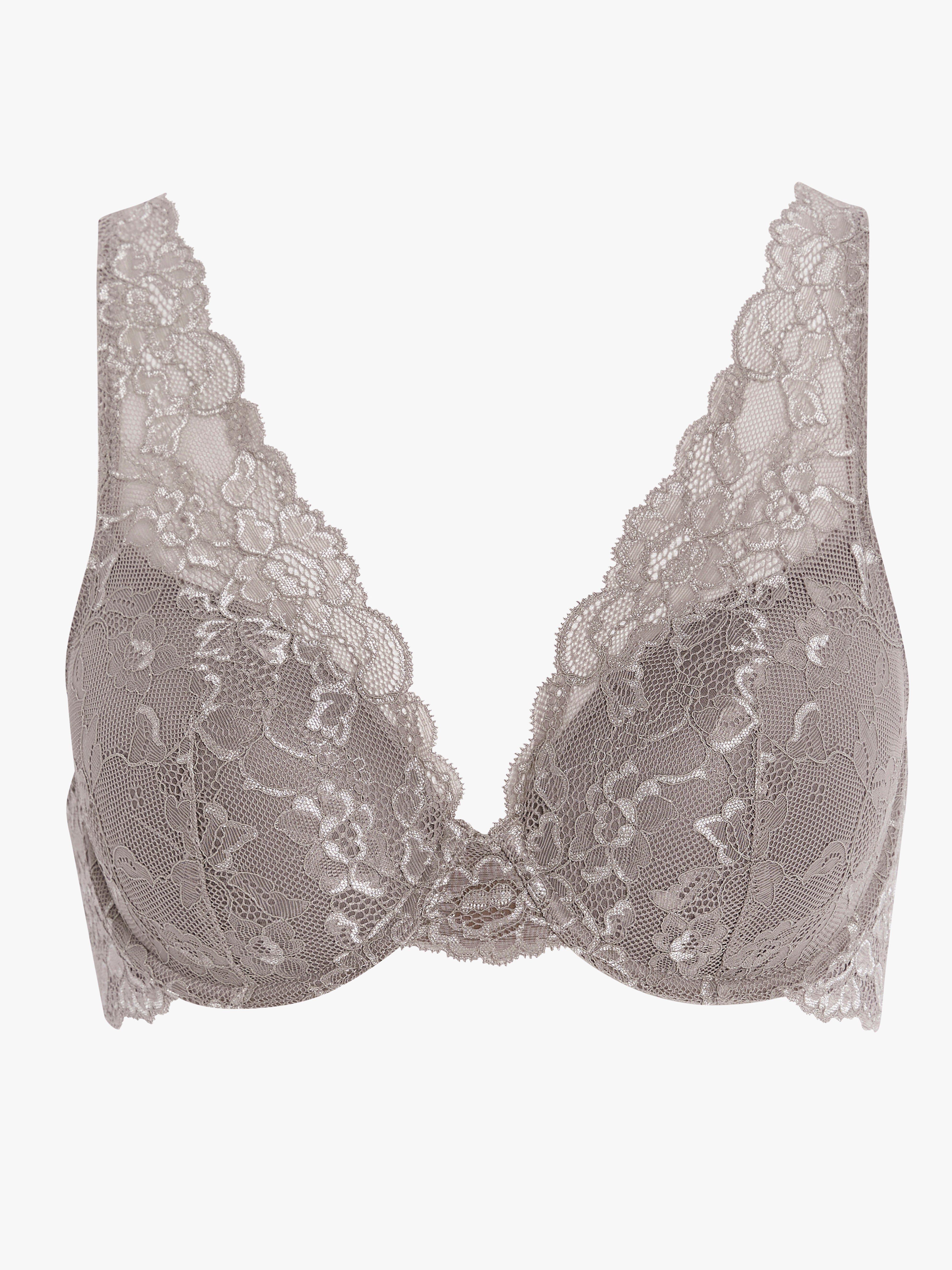 Lilja T-shirt Bra - Lingerie - Brown