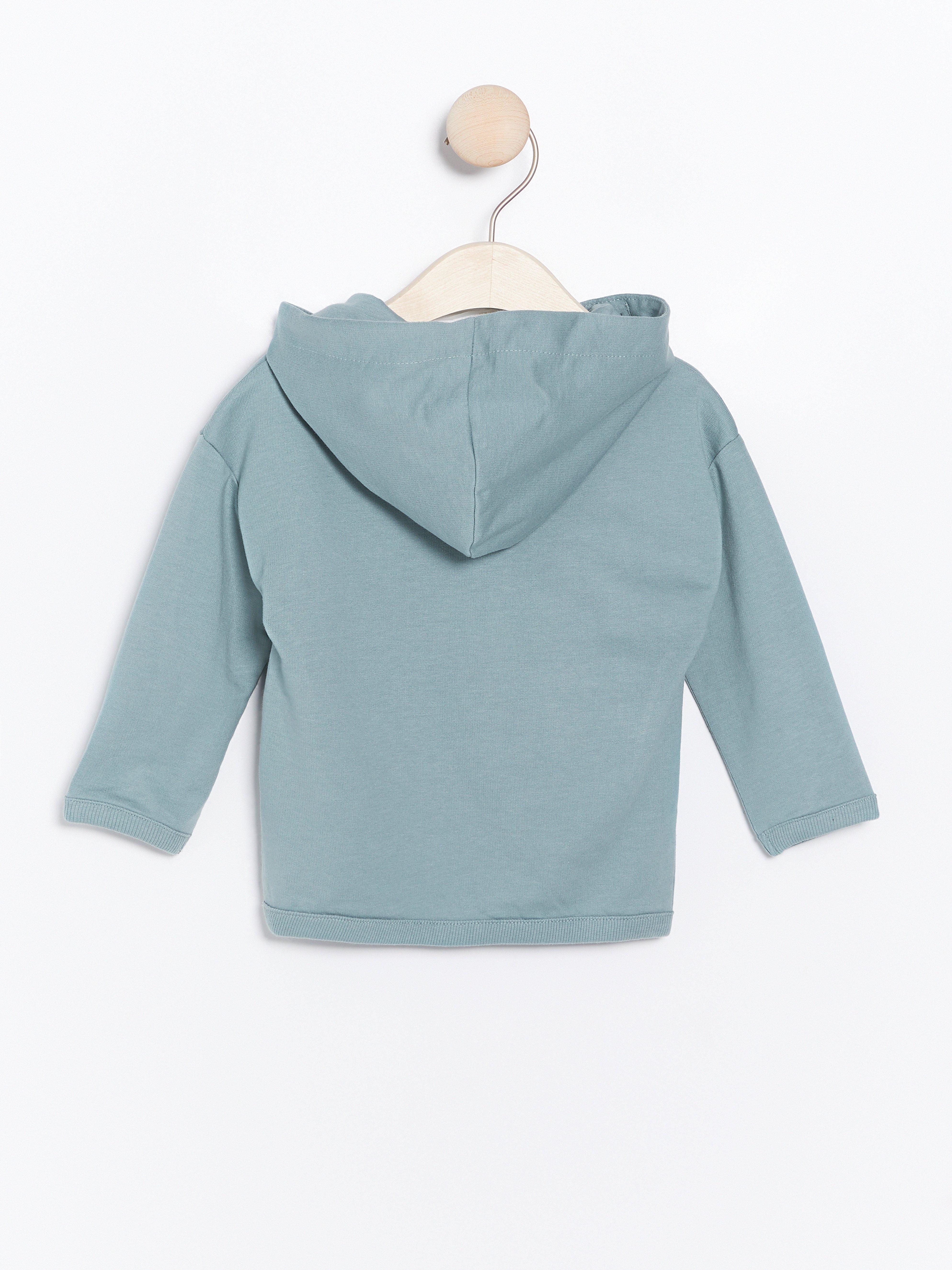 Hooded Sweatshirt - Kids Wear - Turquoise