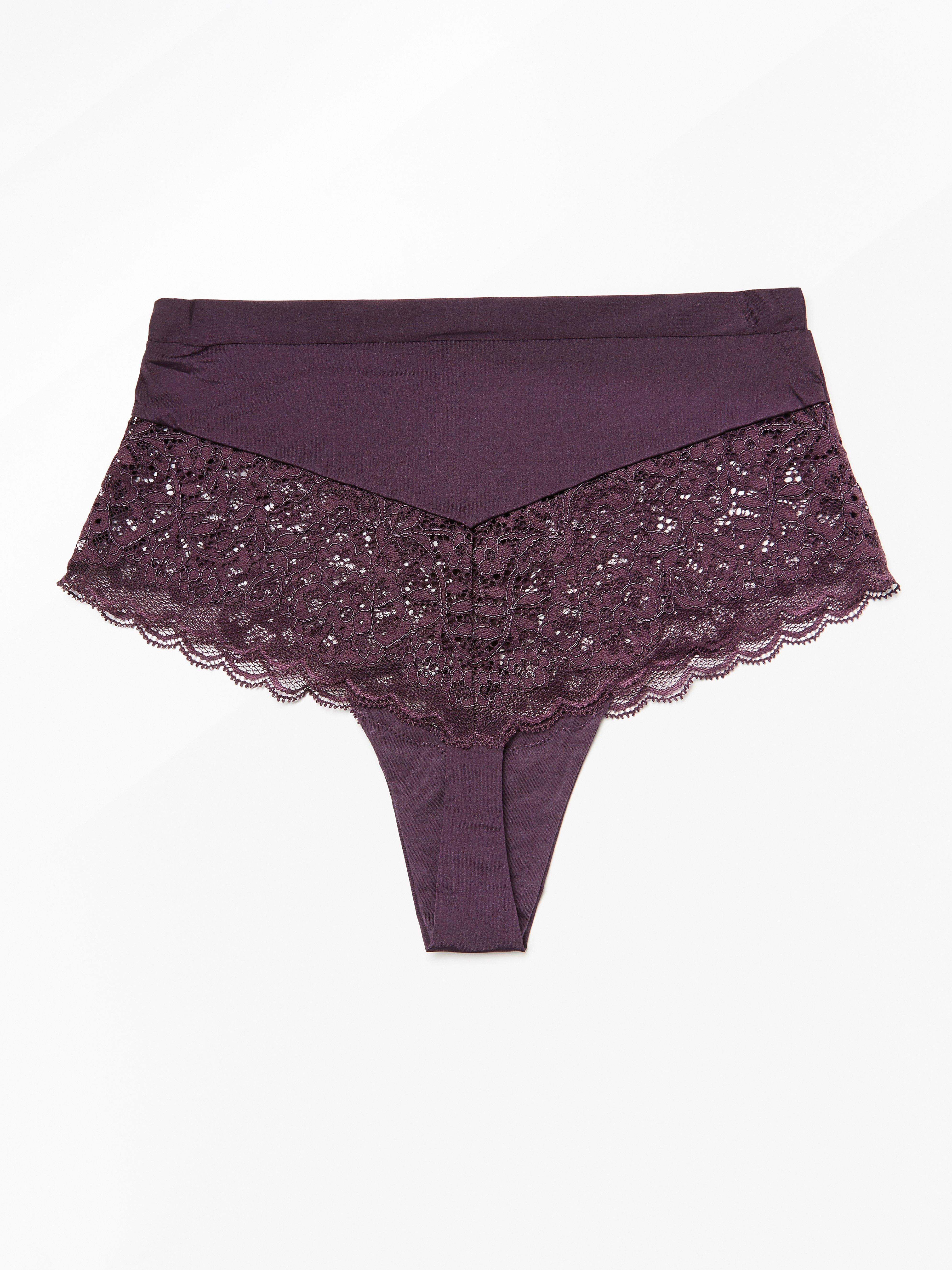 Thong High - Lingerie - Lilac