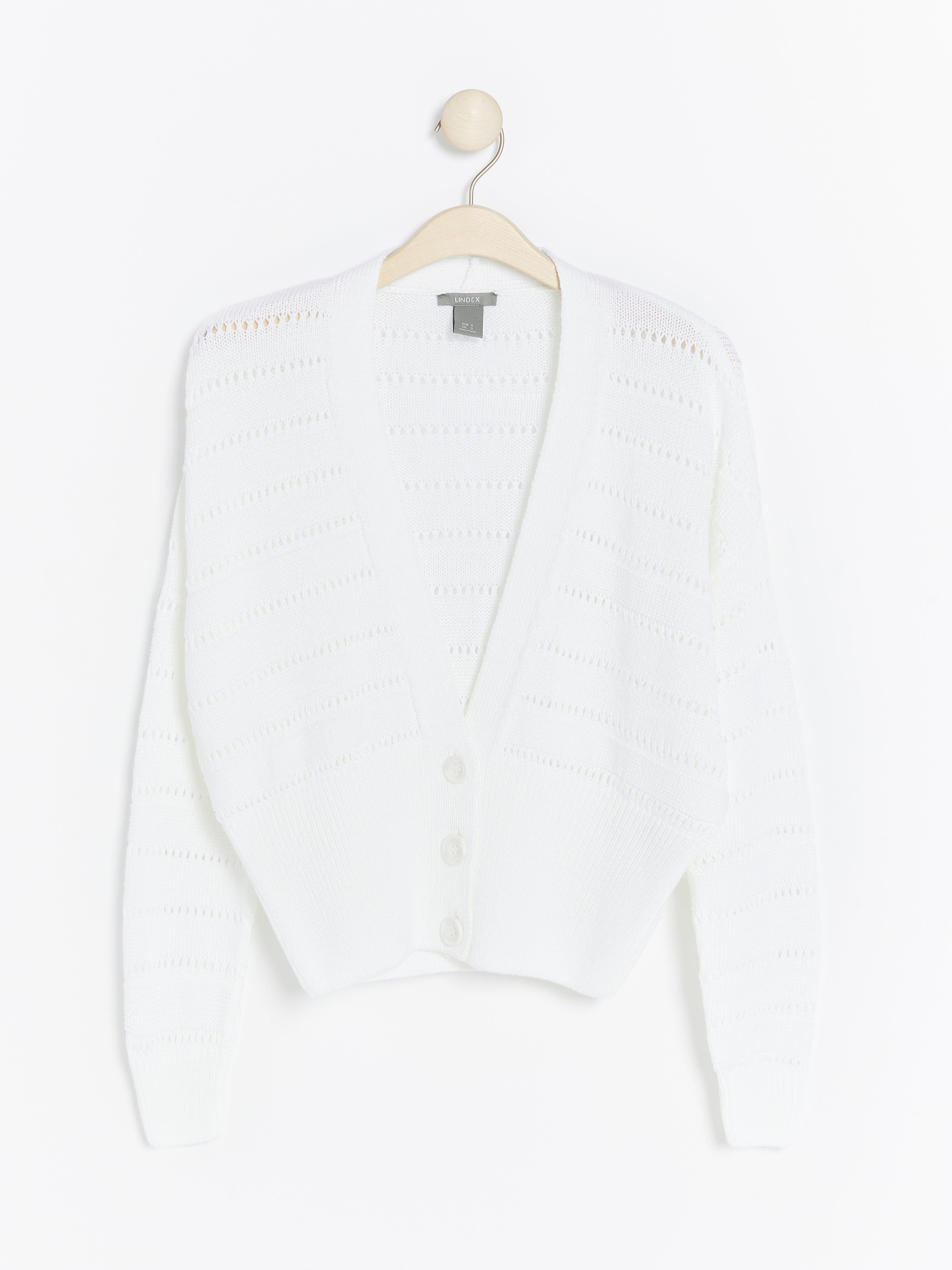Cardigan - Womens Wear - White