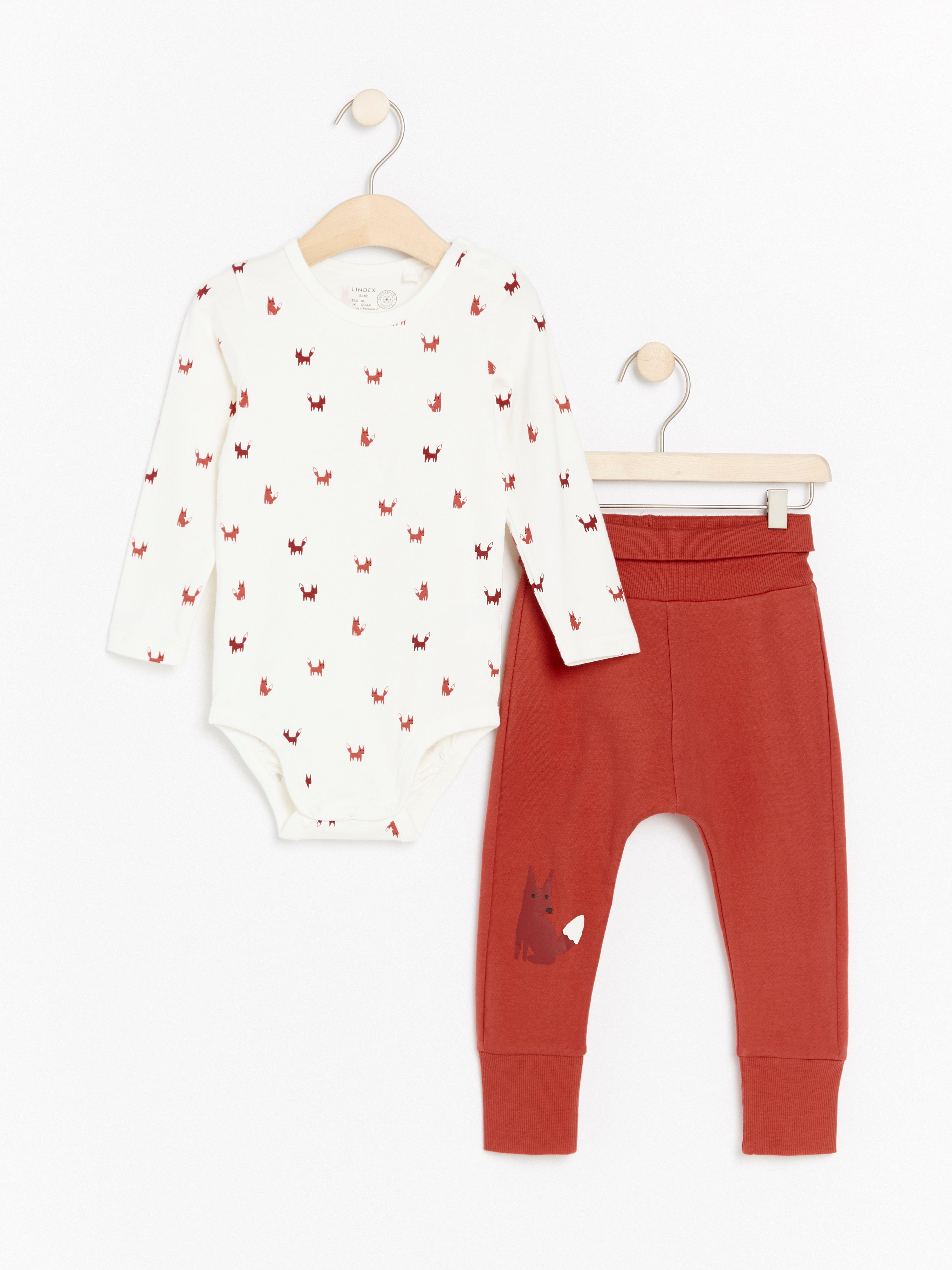 Set - Kids Wear - Orange