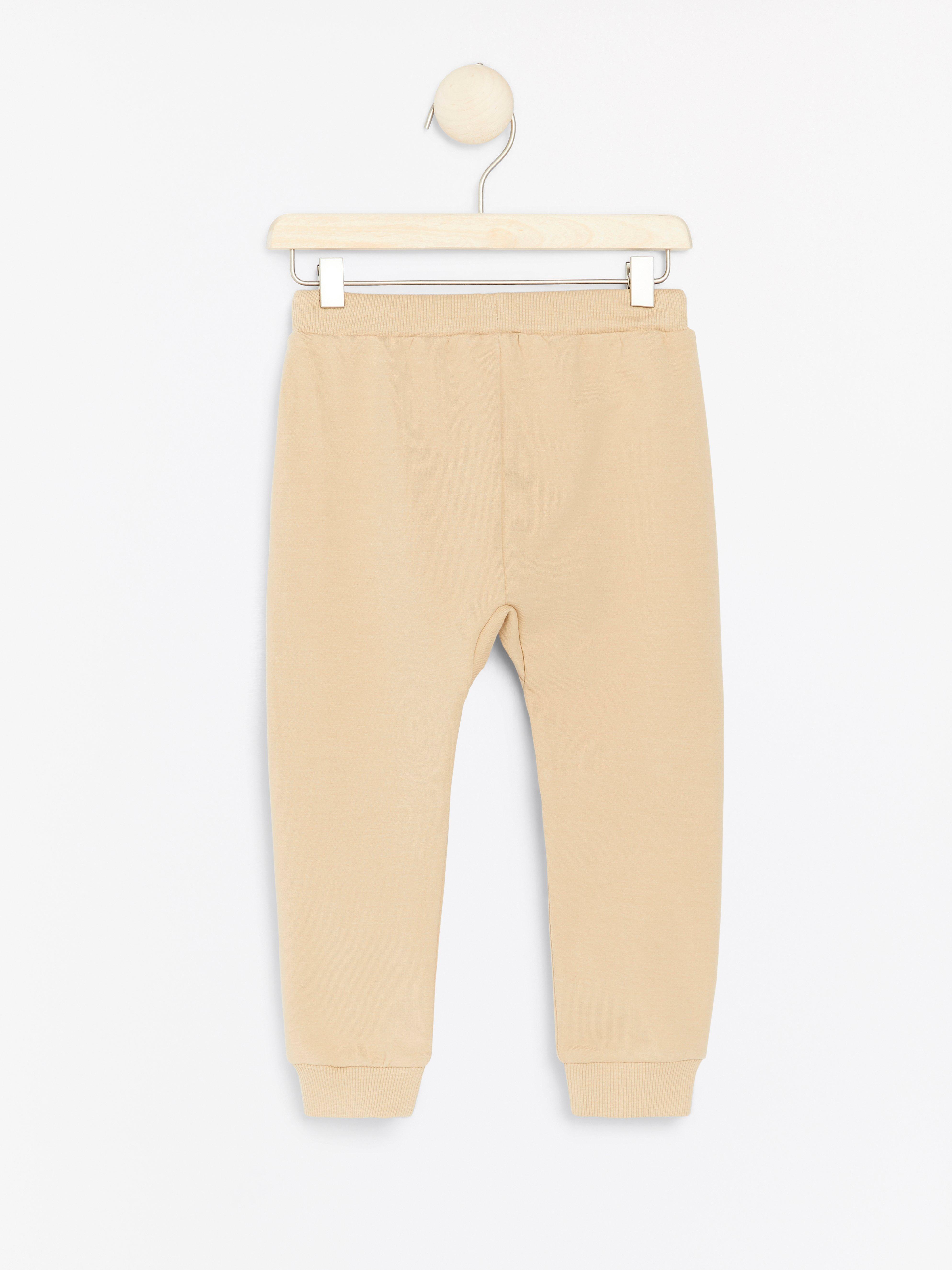 Joggebukse - Barn - Beige