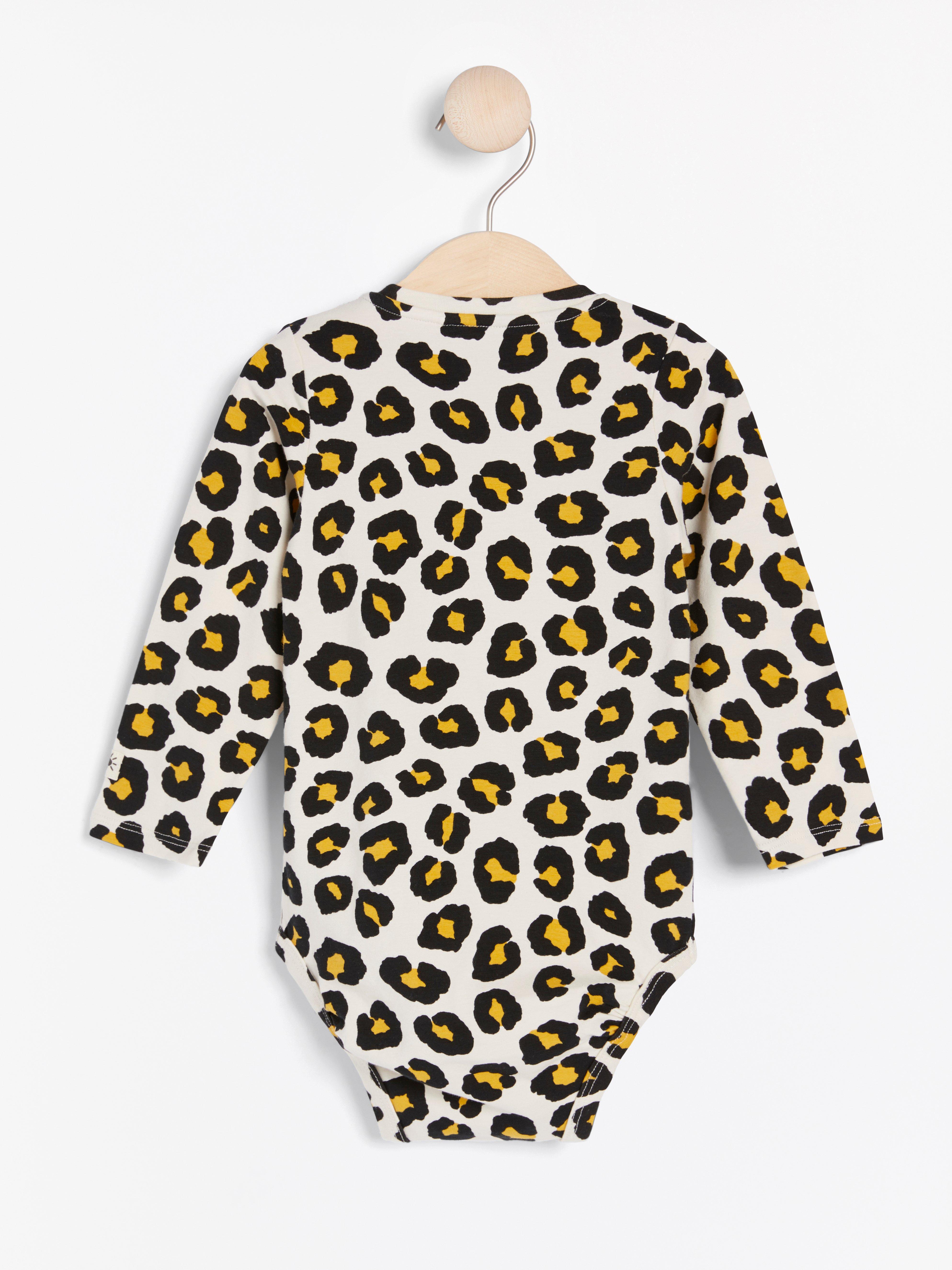 leopard bodysuit long sleeve