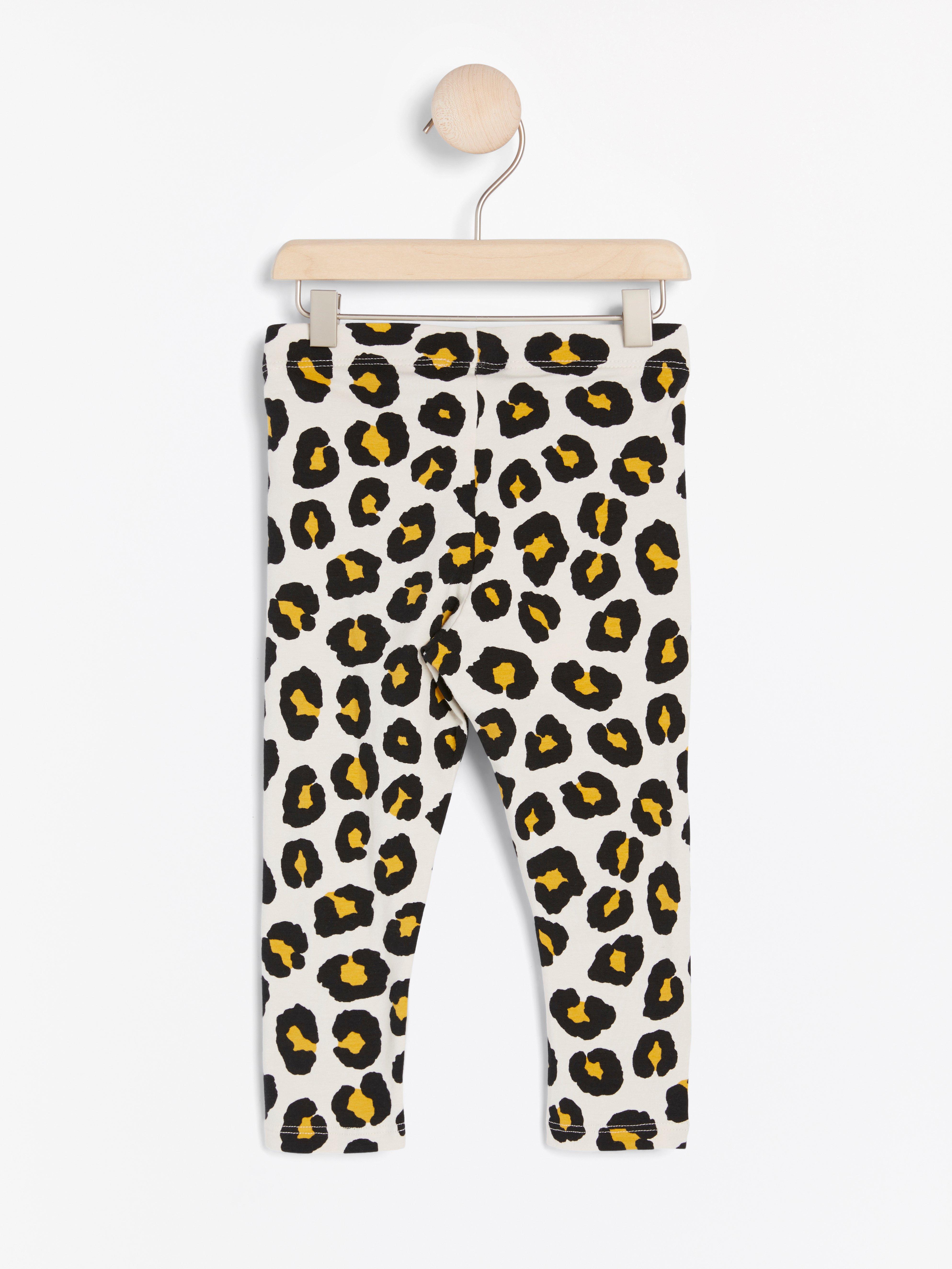 leopard print baby leggings