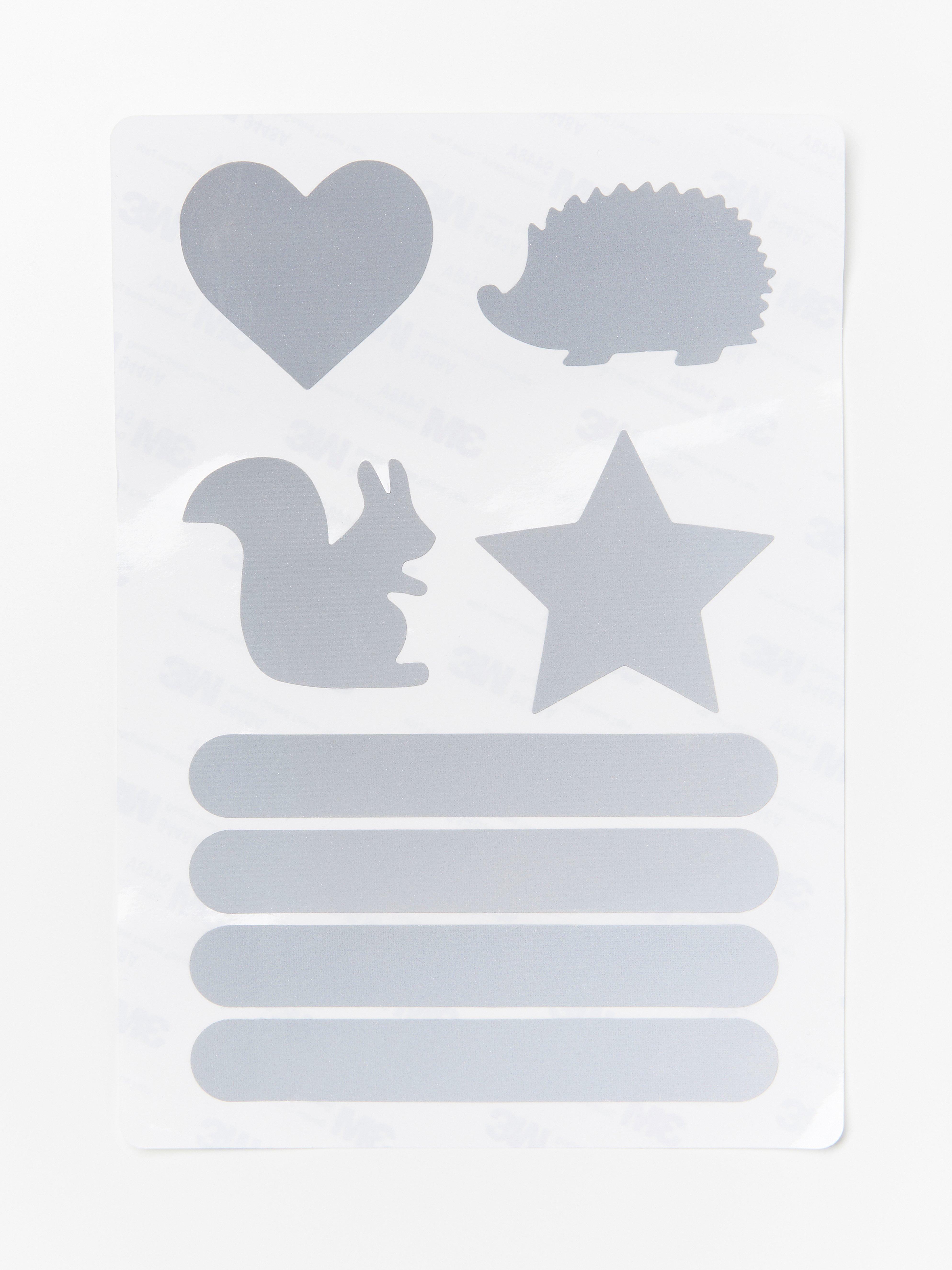 Reflective Stickers - Kids Wear - Metallics