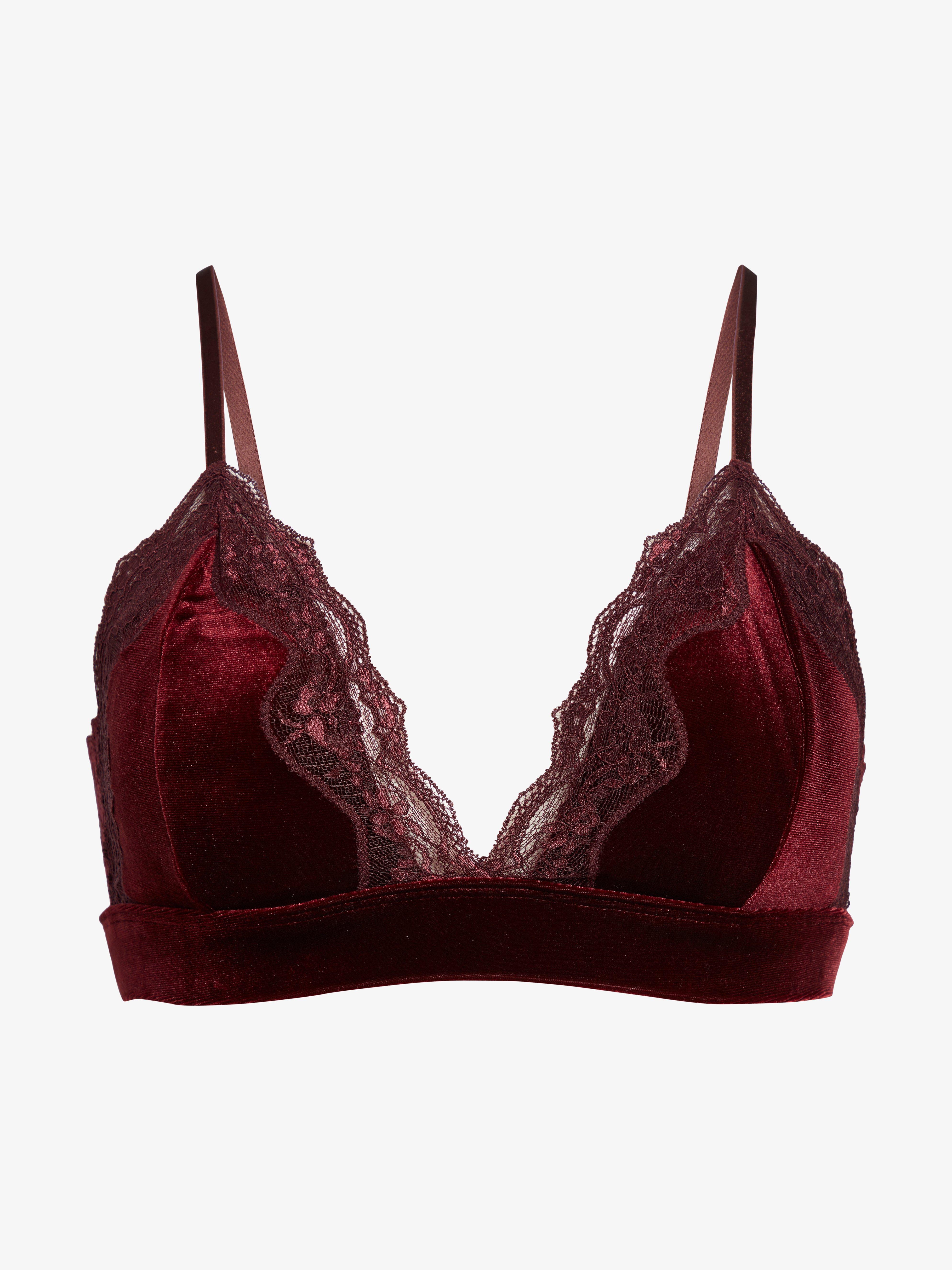 Bralette - Lingerie - Red