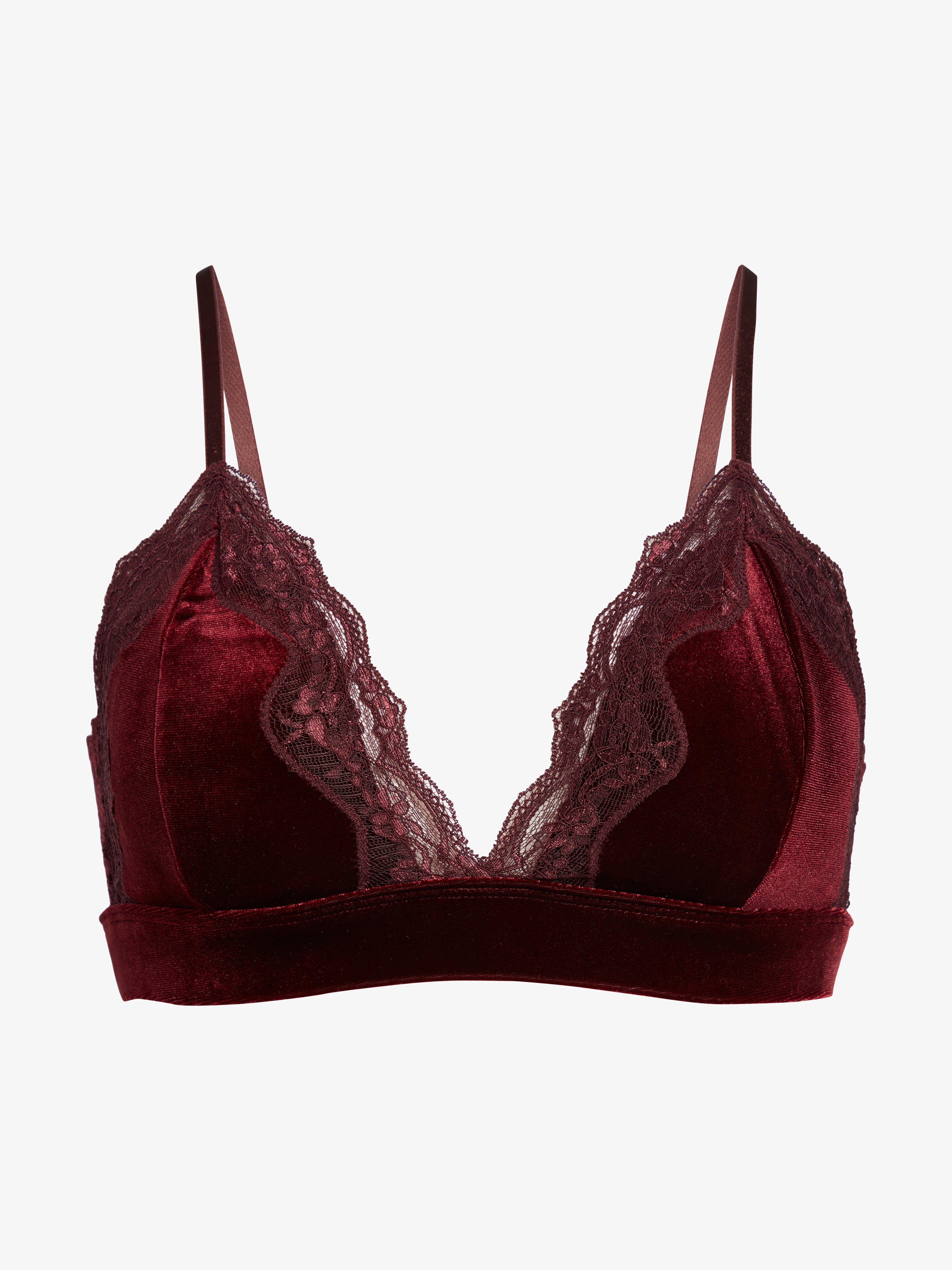 bralette velvet