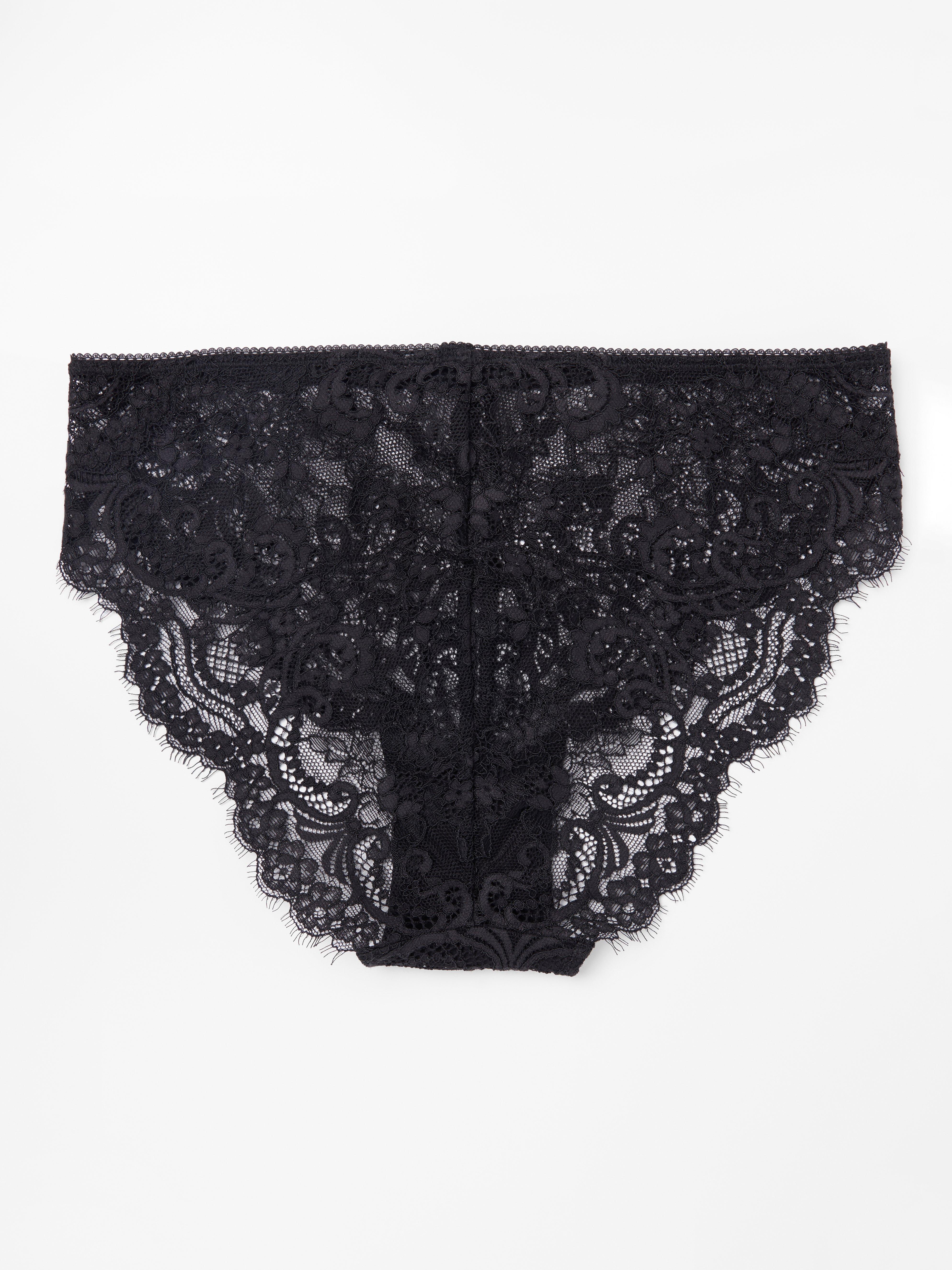 Brazilian High - Lingerie - Black