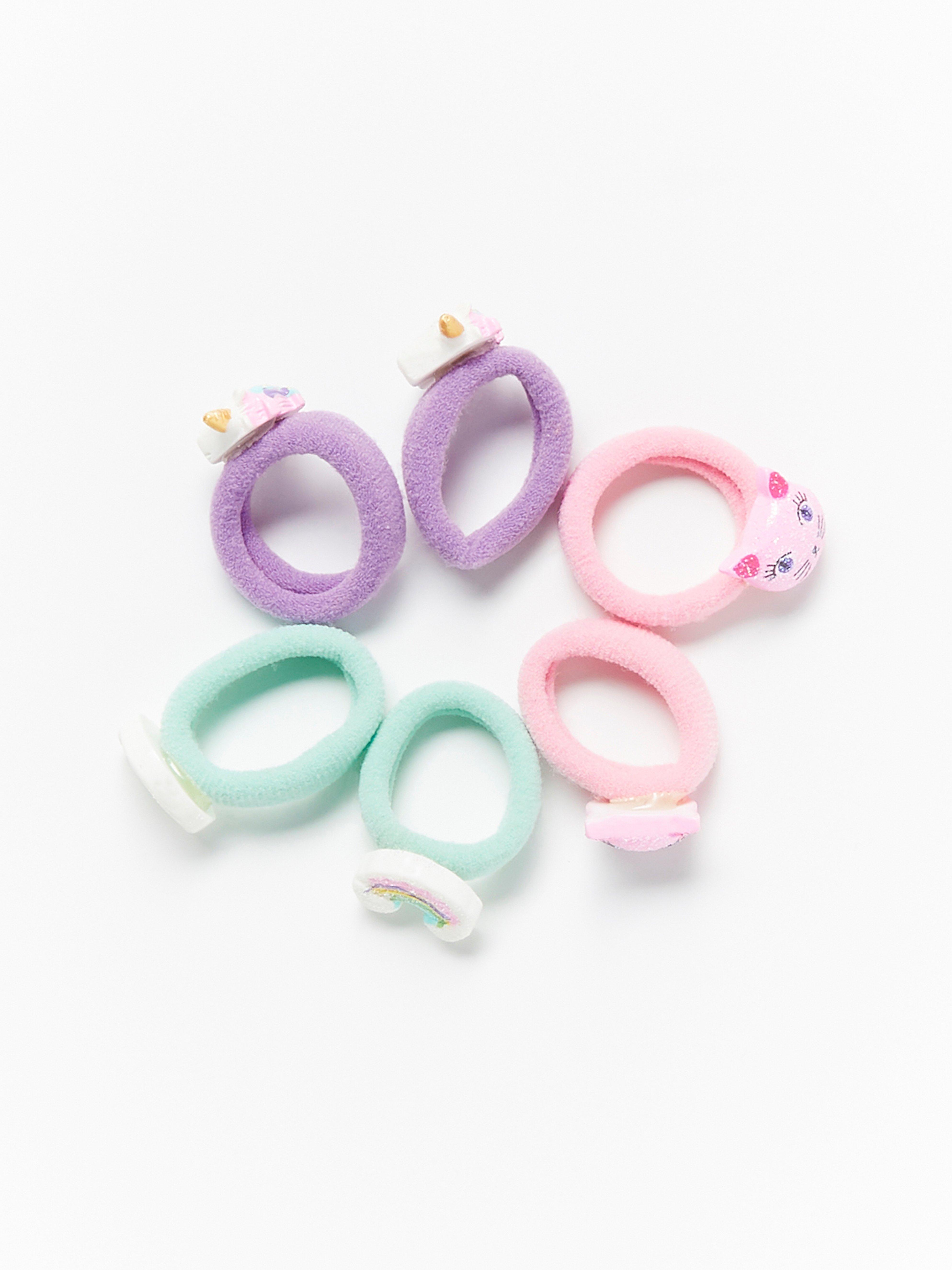 Hair Elastics - Kids Wear - Pink