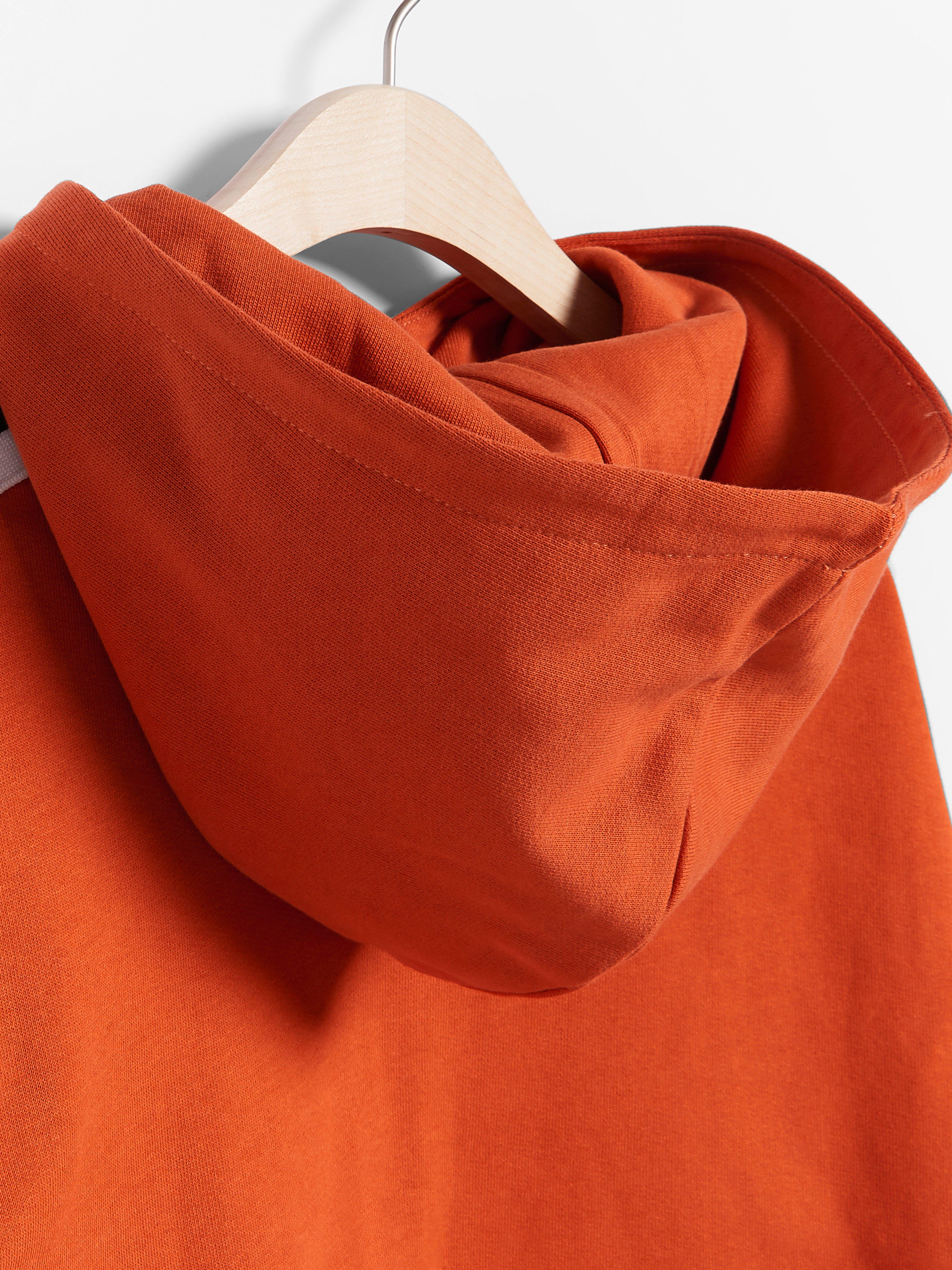 Hooded Sweatshirt - Kids Wear - Orange