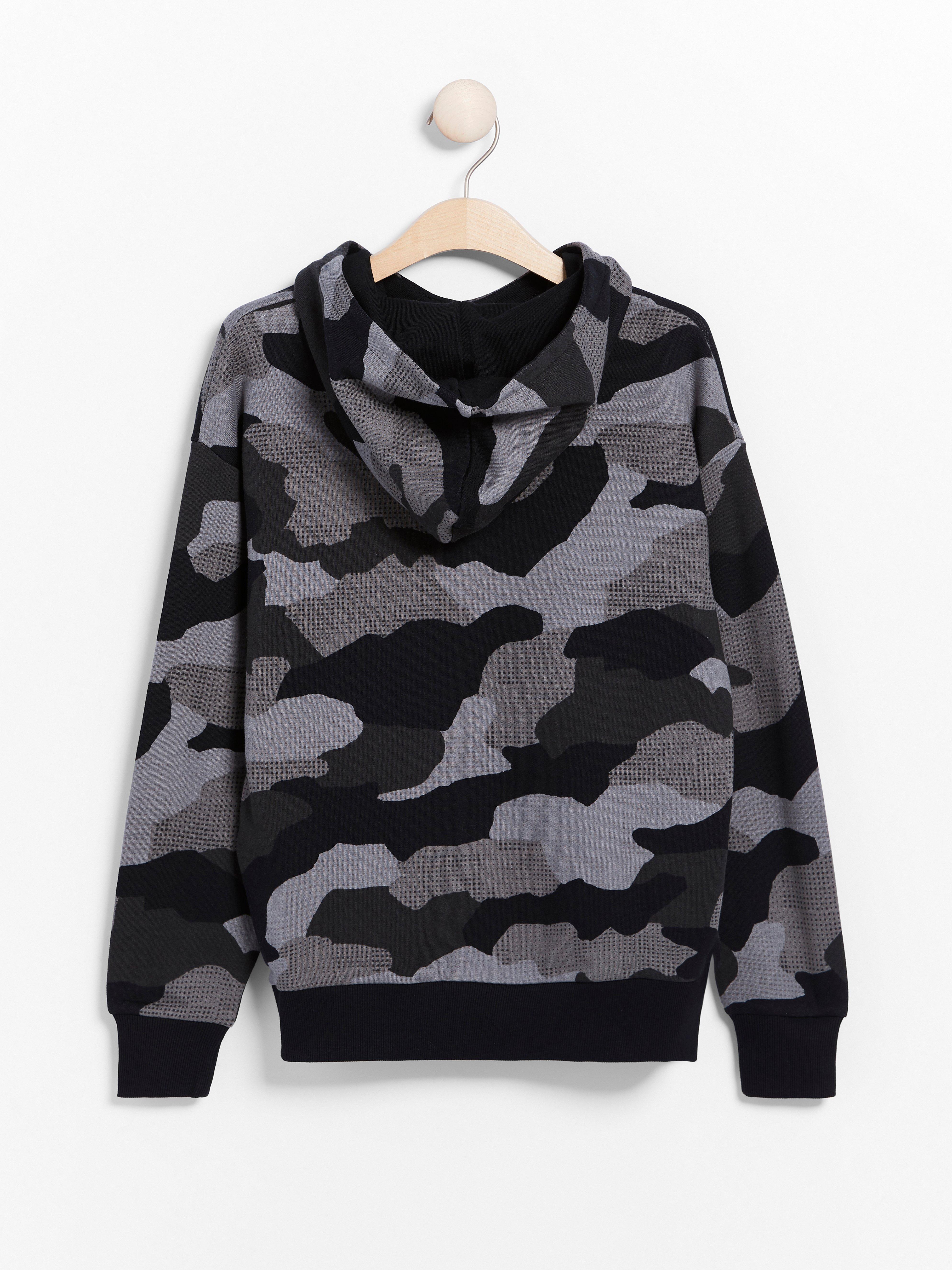 Hooded Sweatshirt - Kids Wear - Black