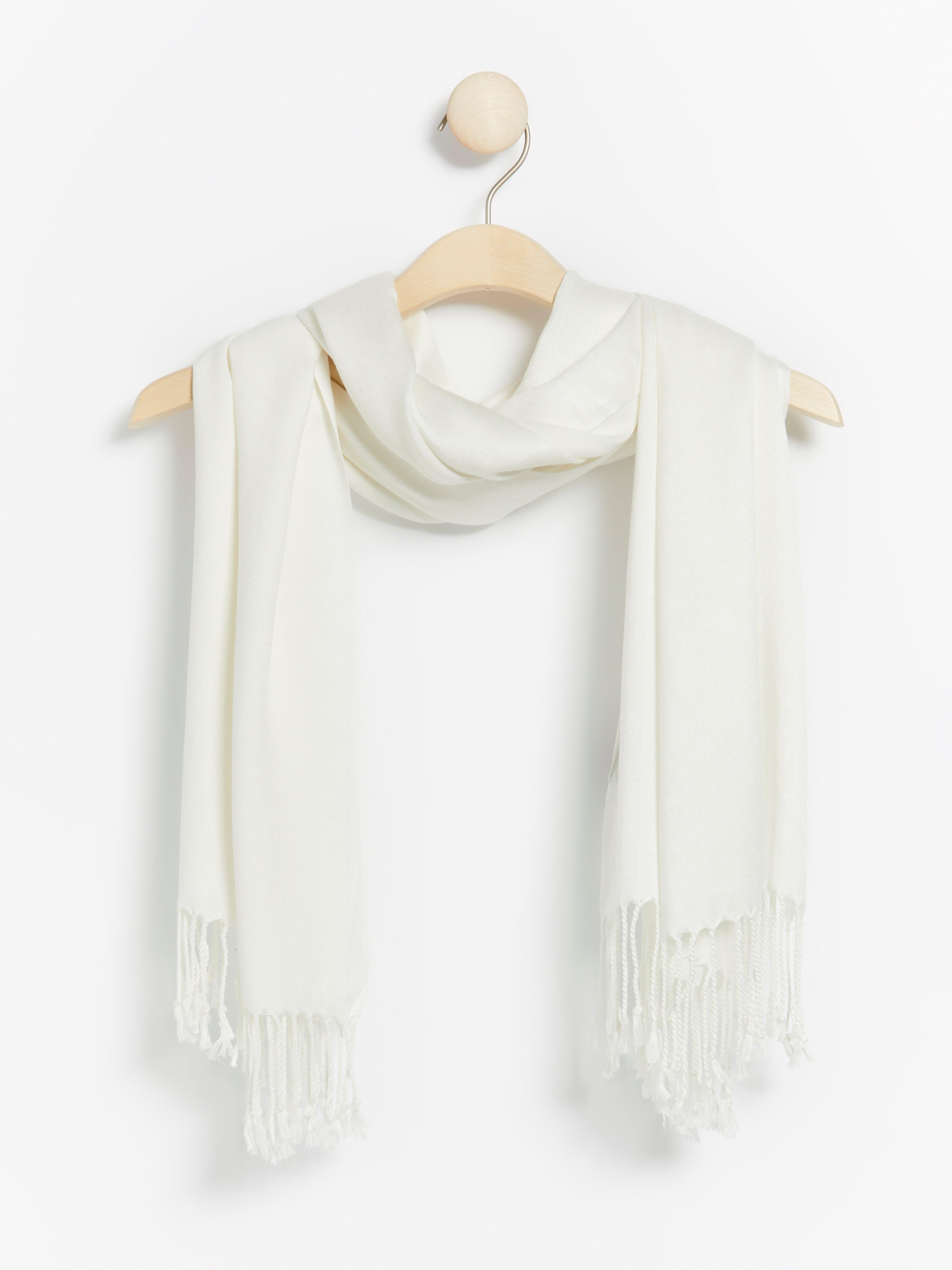 Scarf - Womens Wear - White