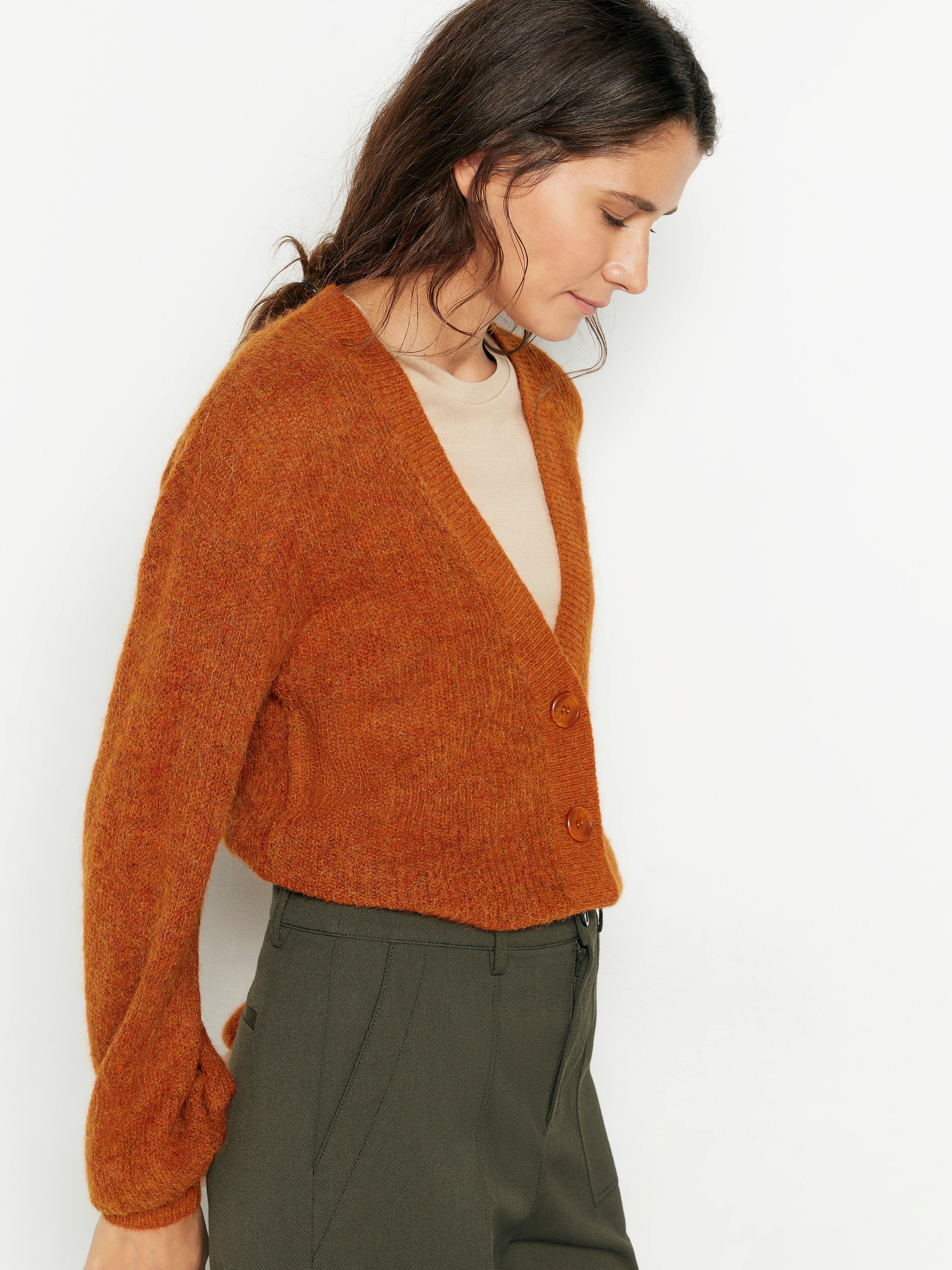 Knitted cardigan with wide sleeves Lindex Europe
