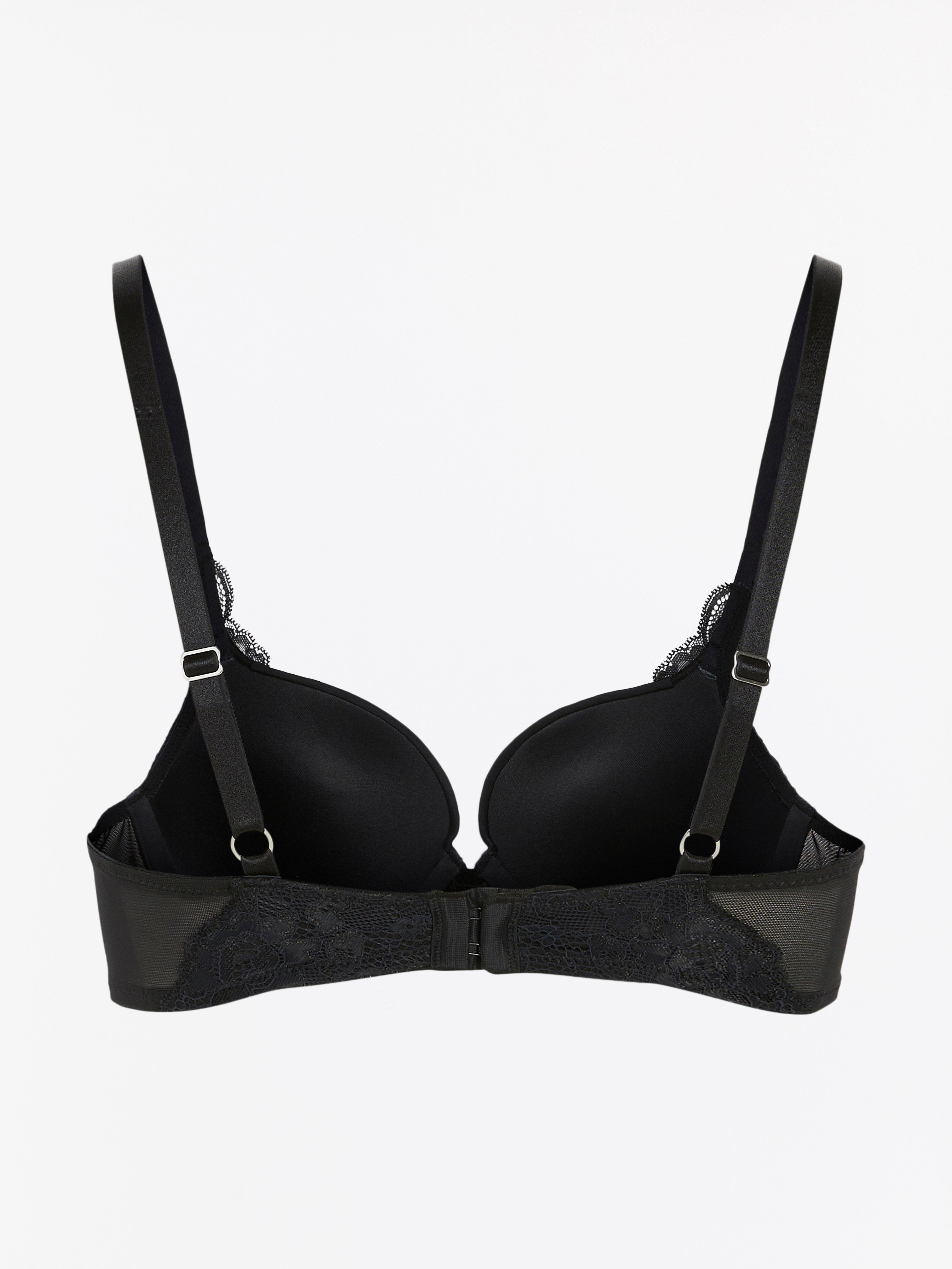 Linnea Push up Bra - Lingerie - Black