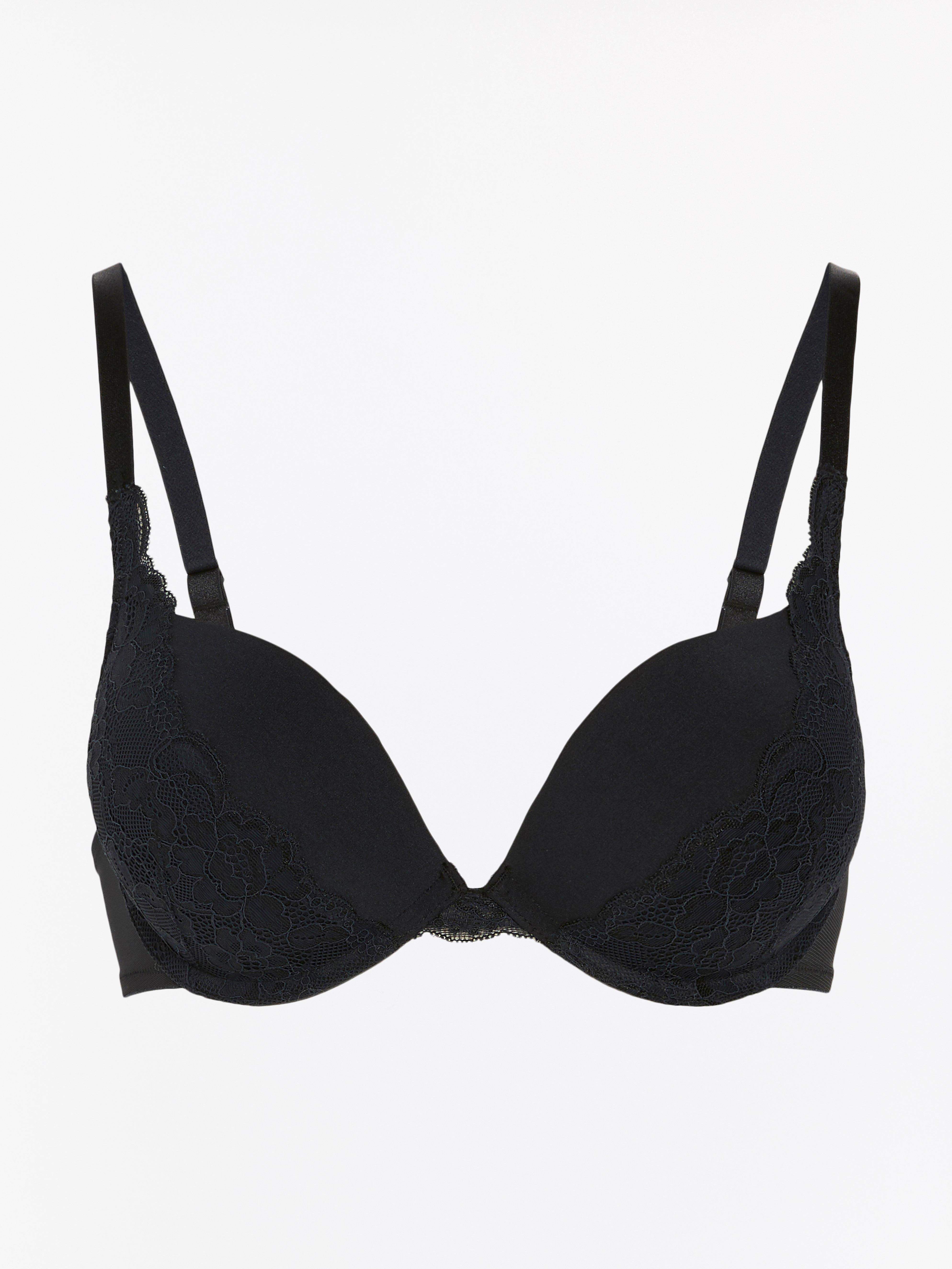 Linnea push-up rintaliivit - Alusvaatteet - Musta