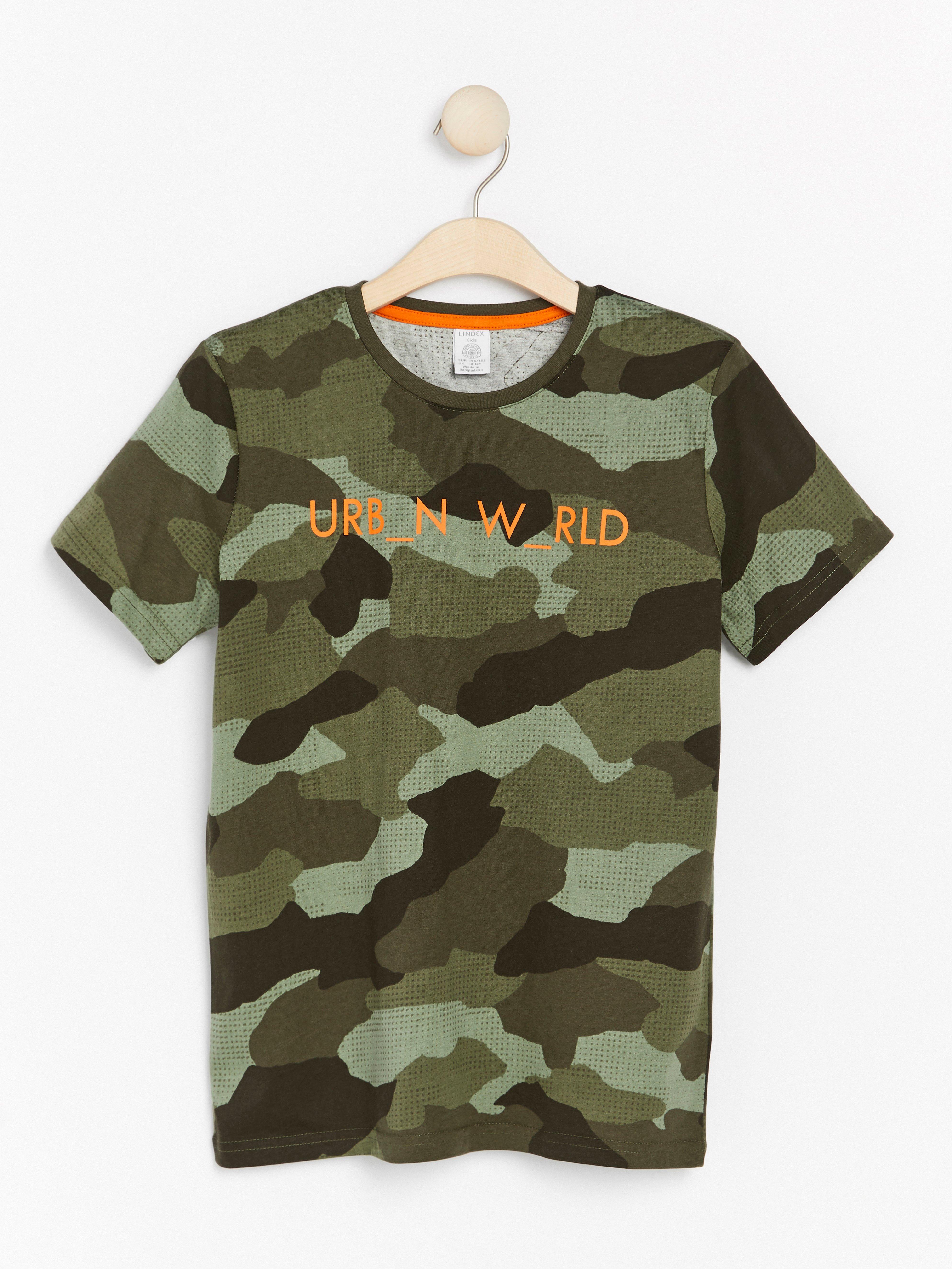 T-shirt - Barn - Grön