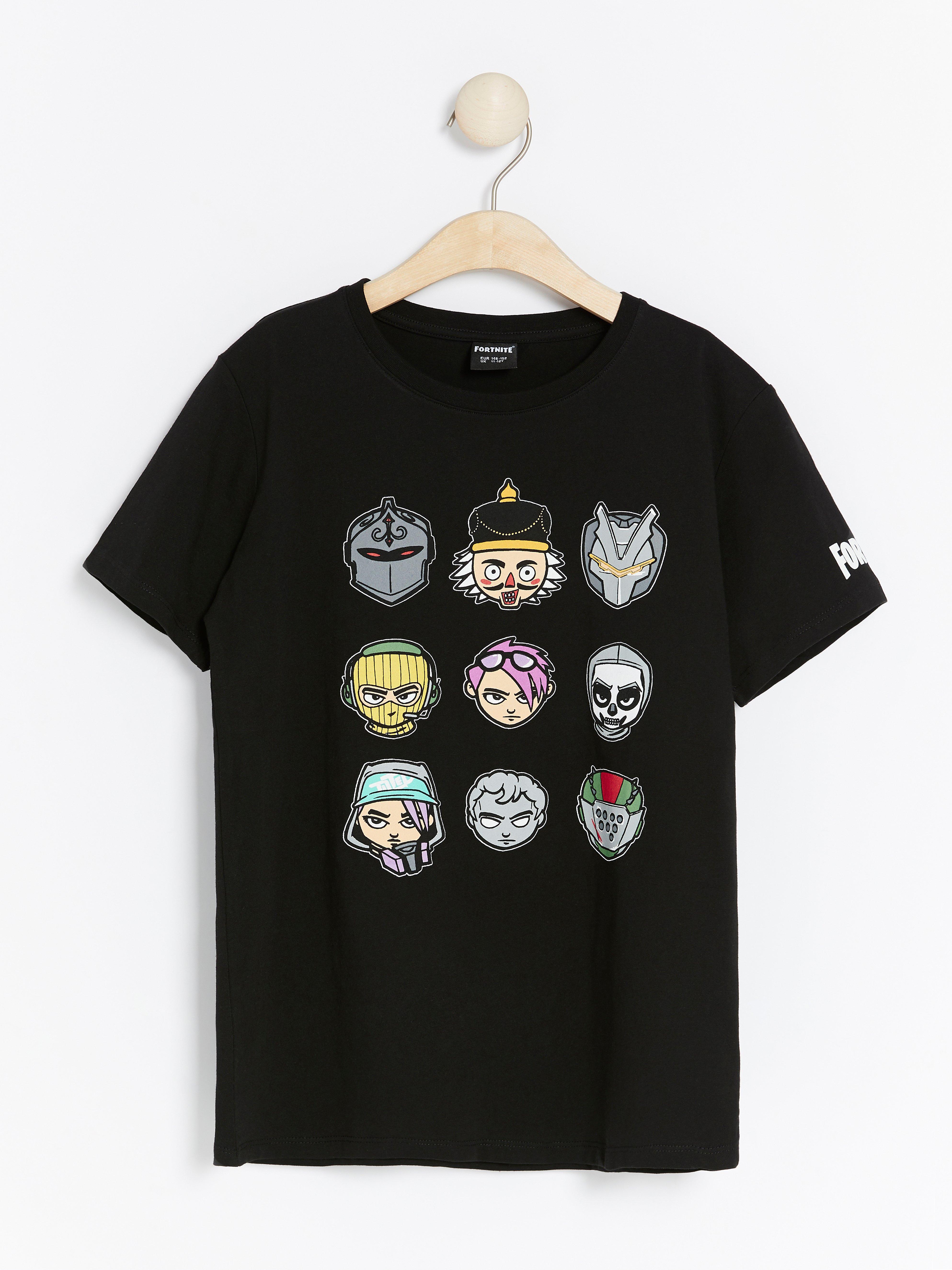 T-shirt - Barn - Svart