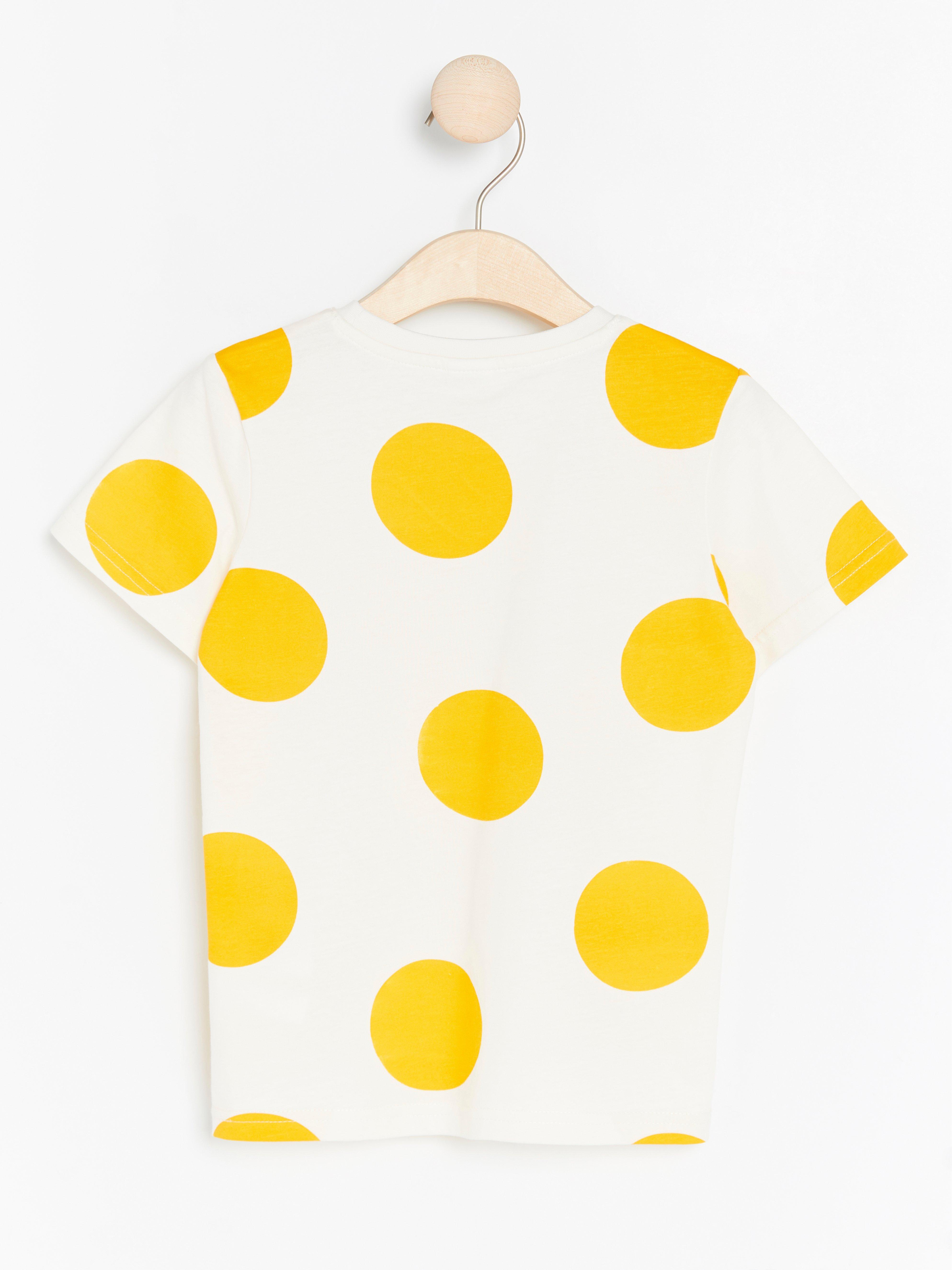 T-shirt - Barn - Gul