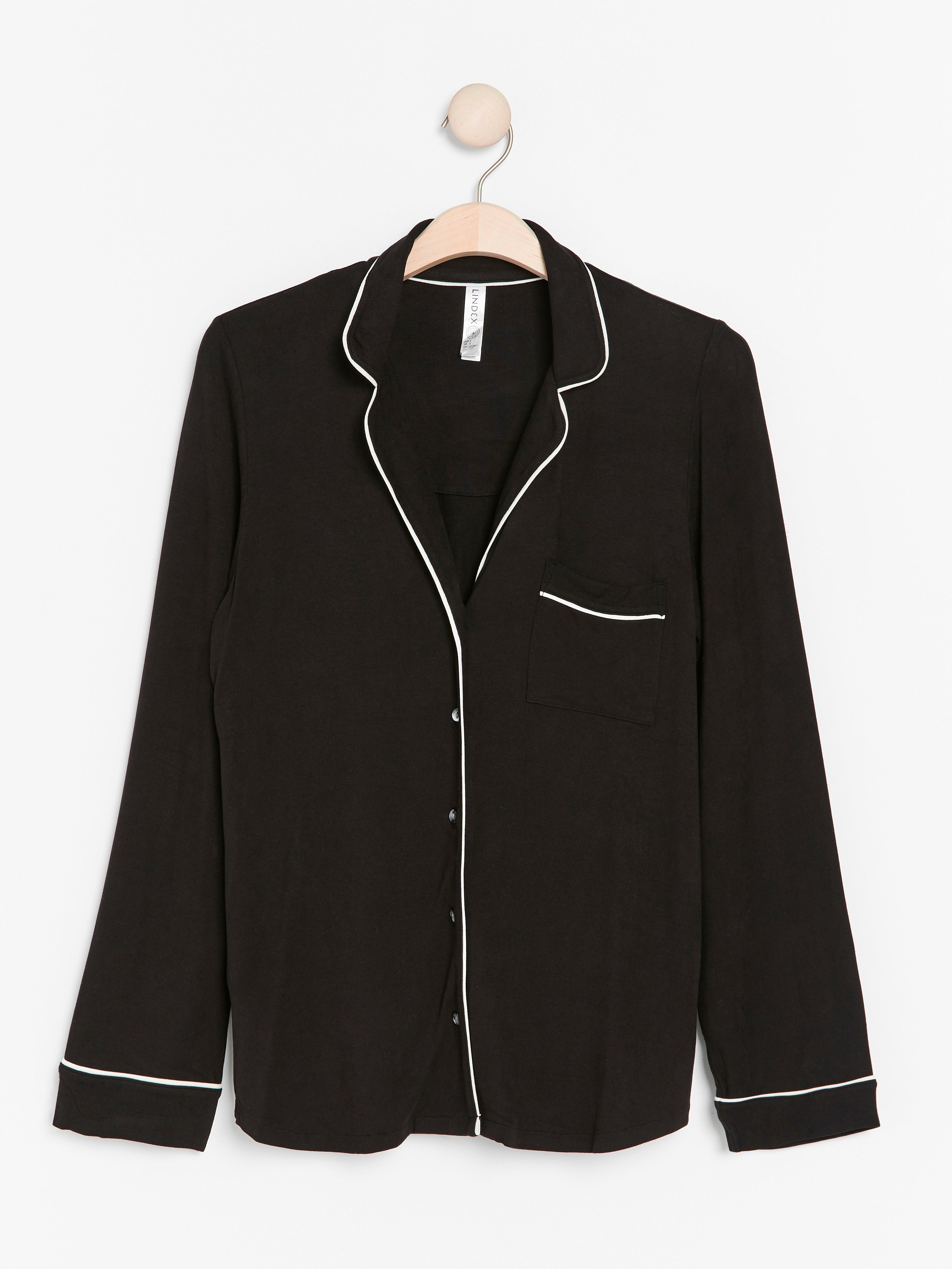 Pyjama Shirt - Lingerie - Black