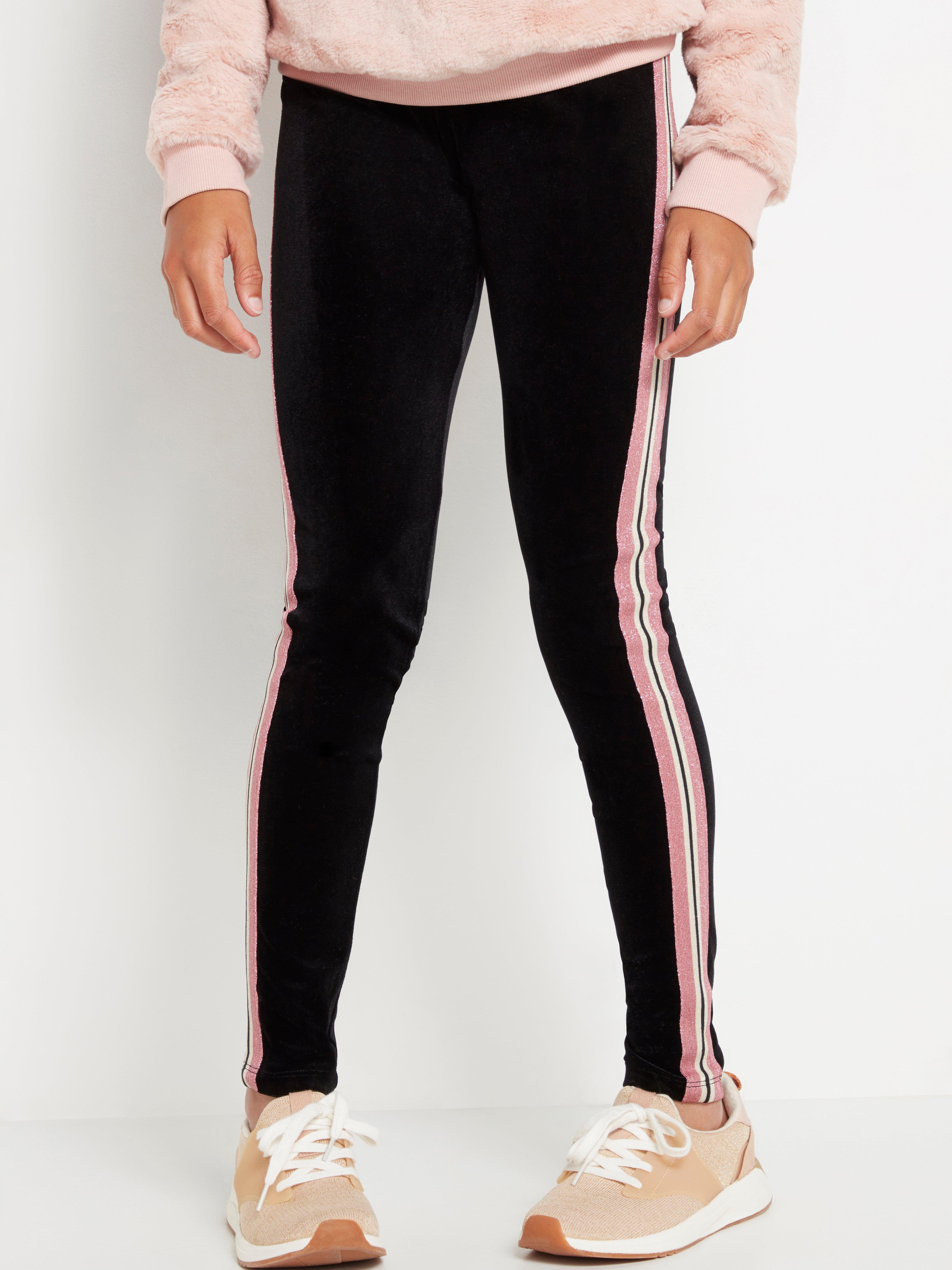 Buy adidas Originals Womens 3-Stripes Velvet Leggings Black