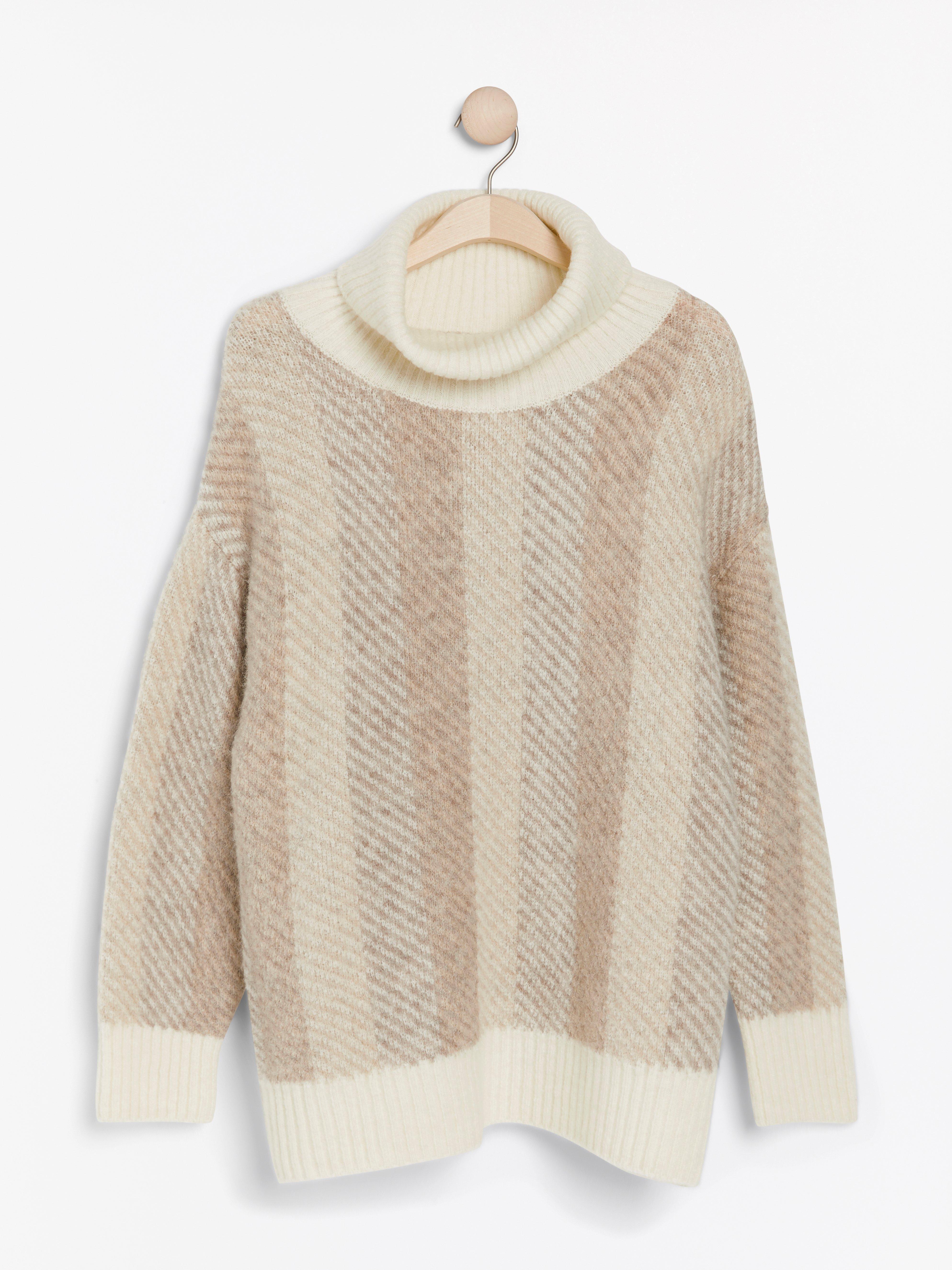 Tröja - Dam - Beige