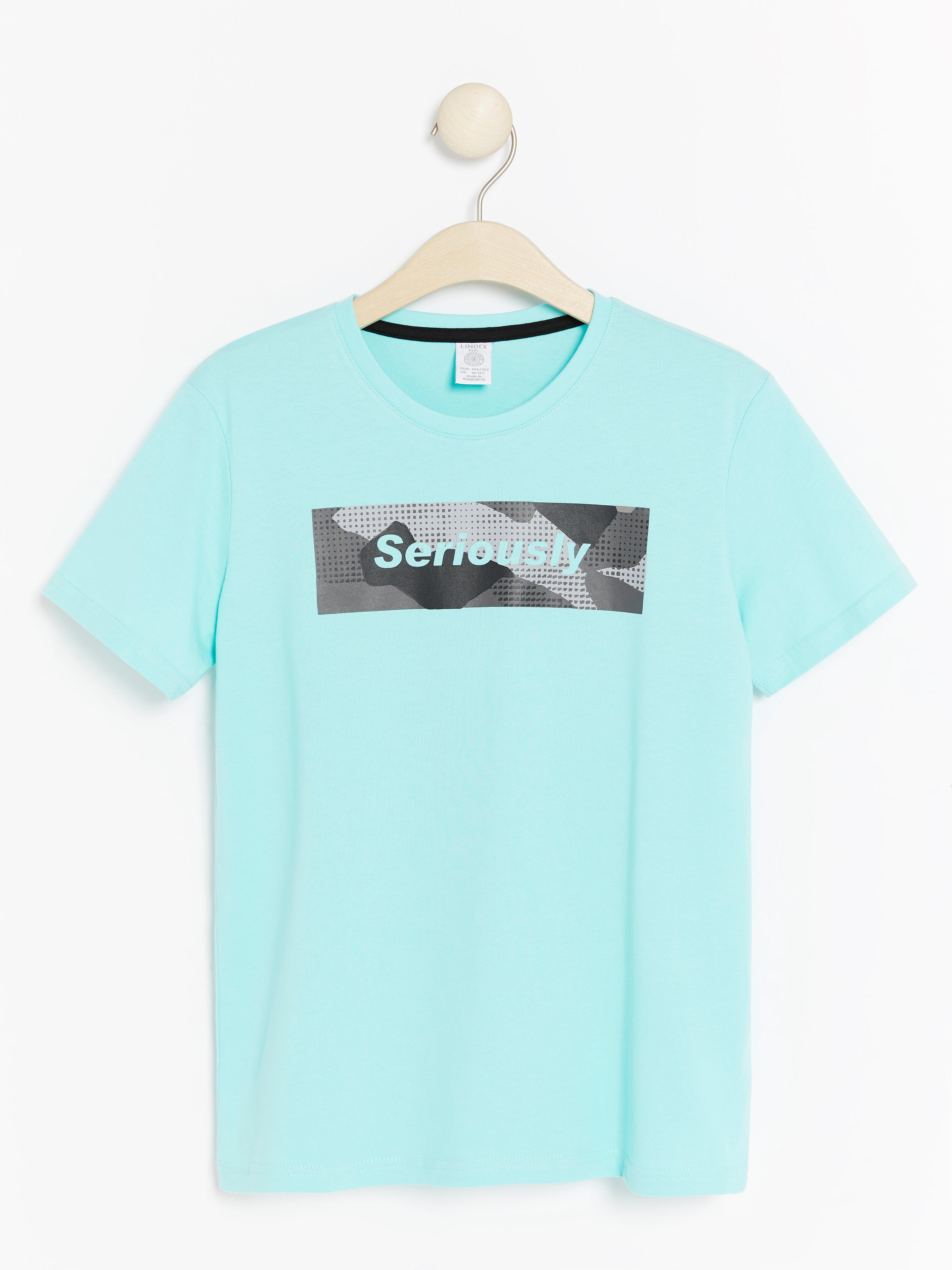 T-shirt - Kids Wear - Turquoise