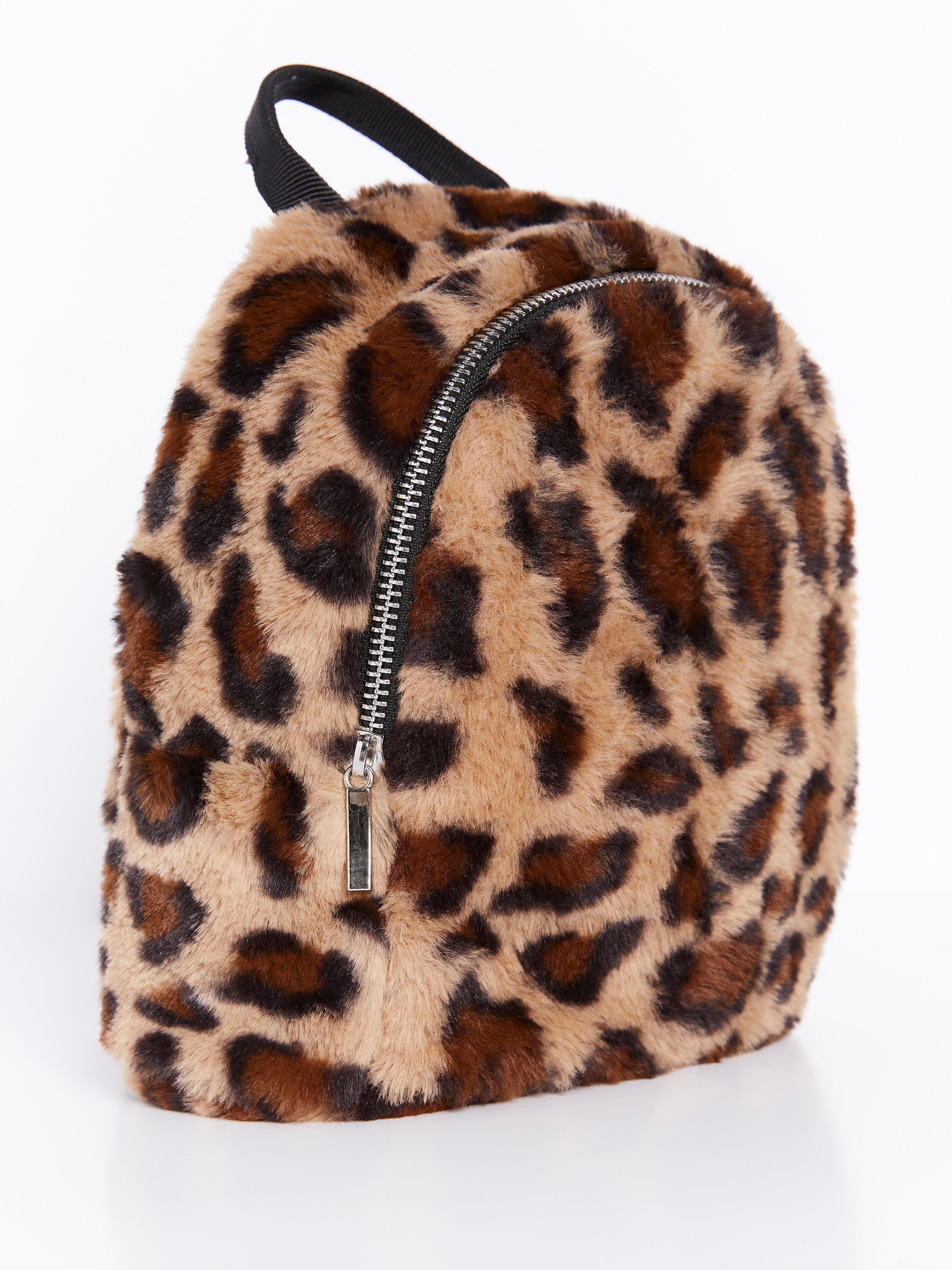brown leopard print faux fur mini backpack Amazon.com: Purse Bow Y2K Fuzzy Cheetah Daypack Shoulder Bag for Women Fluffy Soft Furry Drawstring Cute Alt Deer Animal Trendy Daily Party (Khaki) : Clothing, Shoes & Small backpack with leo fake