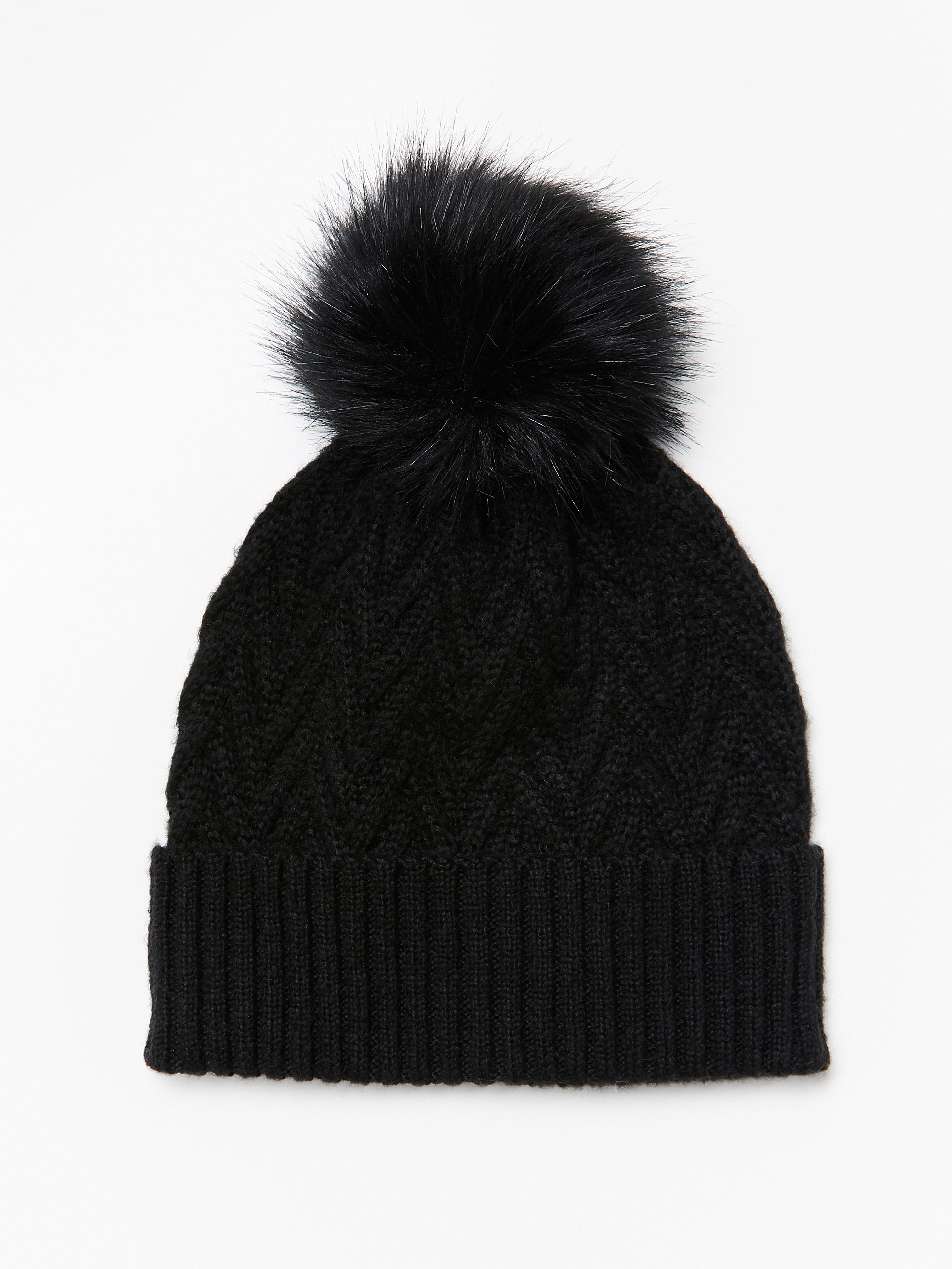 Cap - Womens Wear - Black