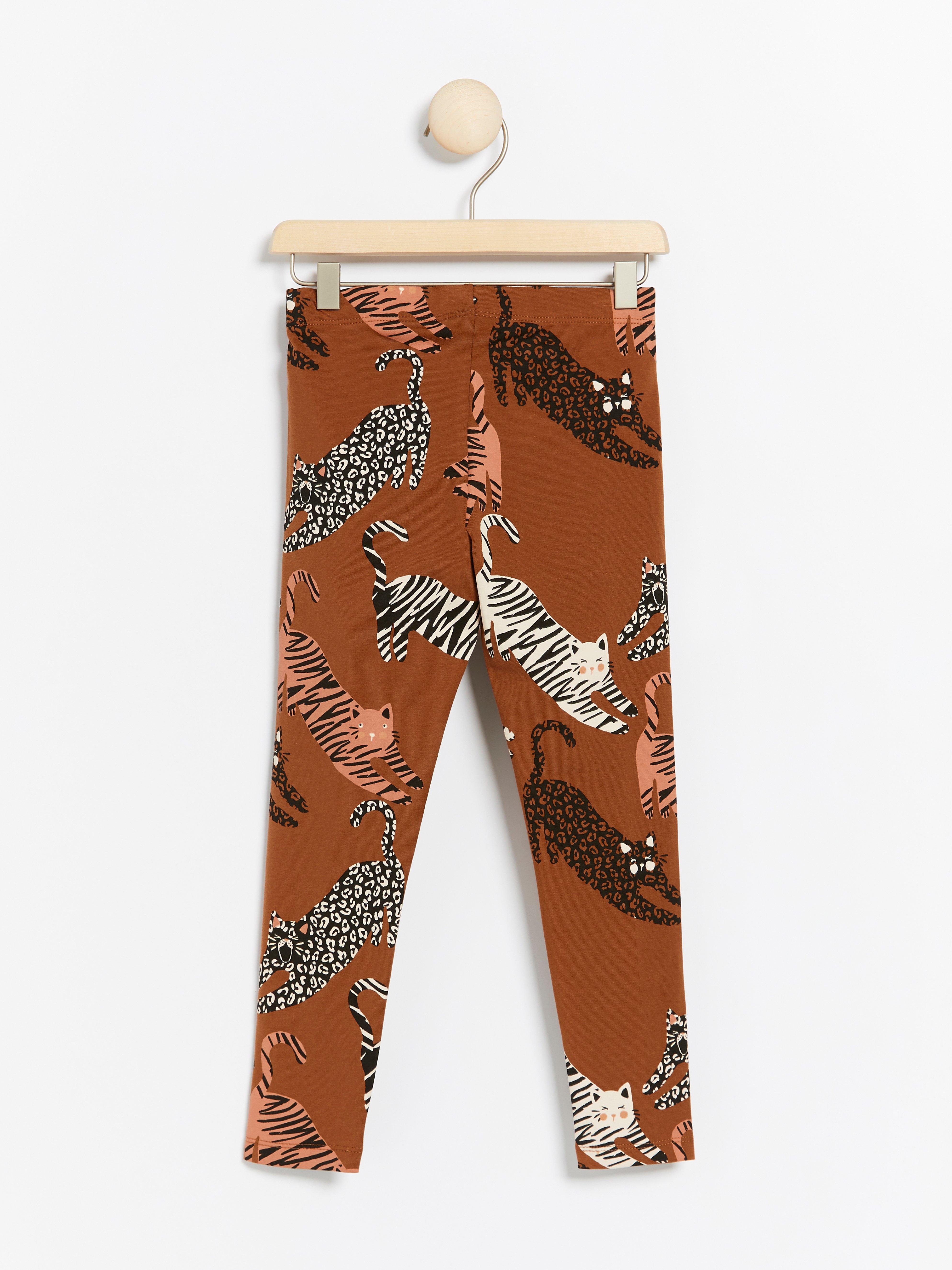 Leggings - Kids Wear - Brown