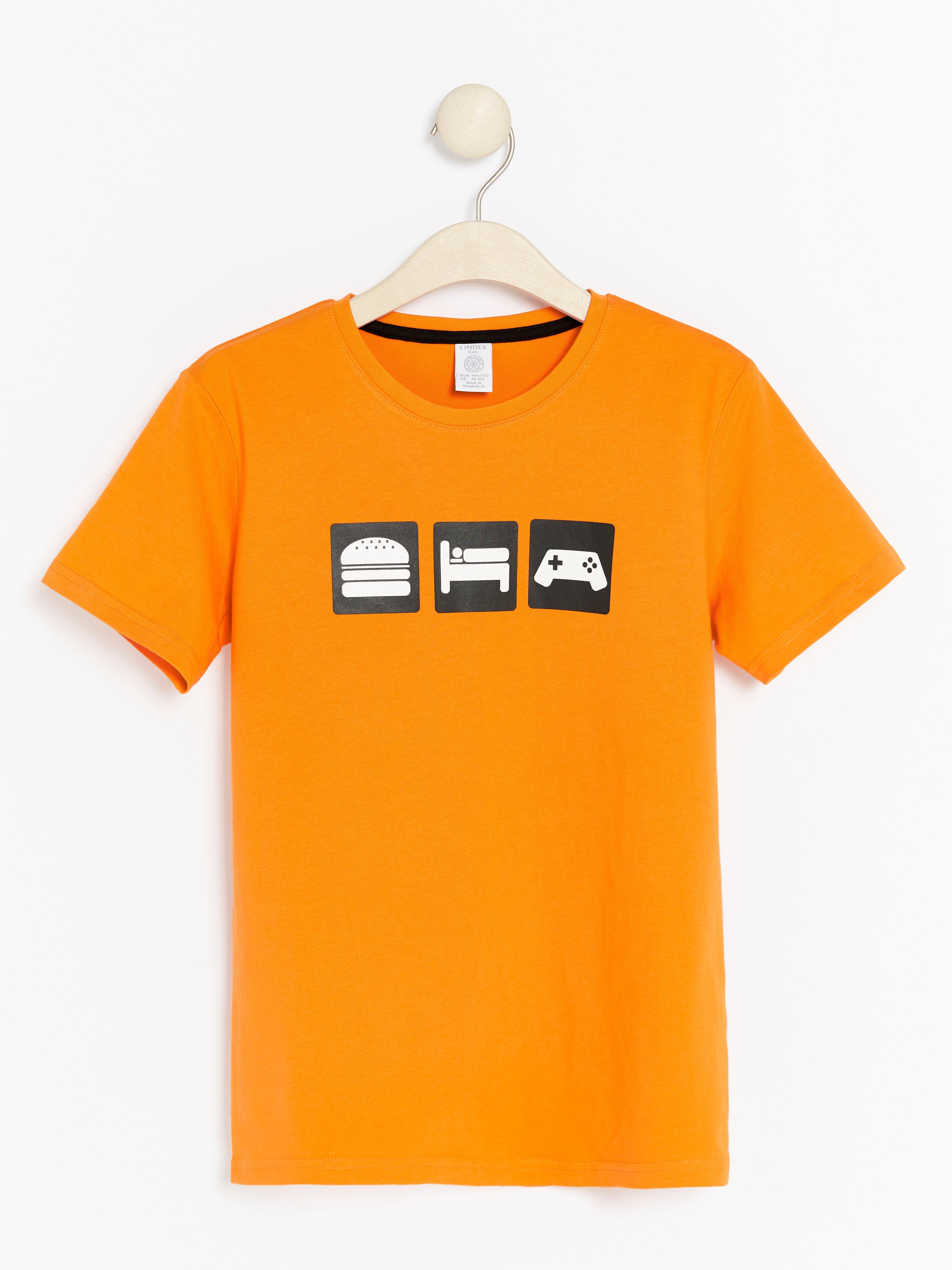 T-shirt - Kids Wear - Orange