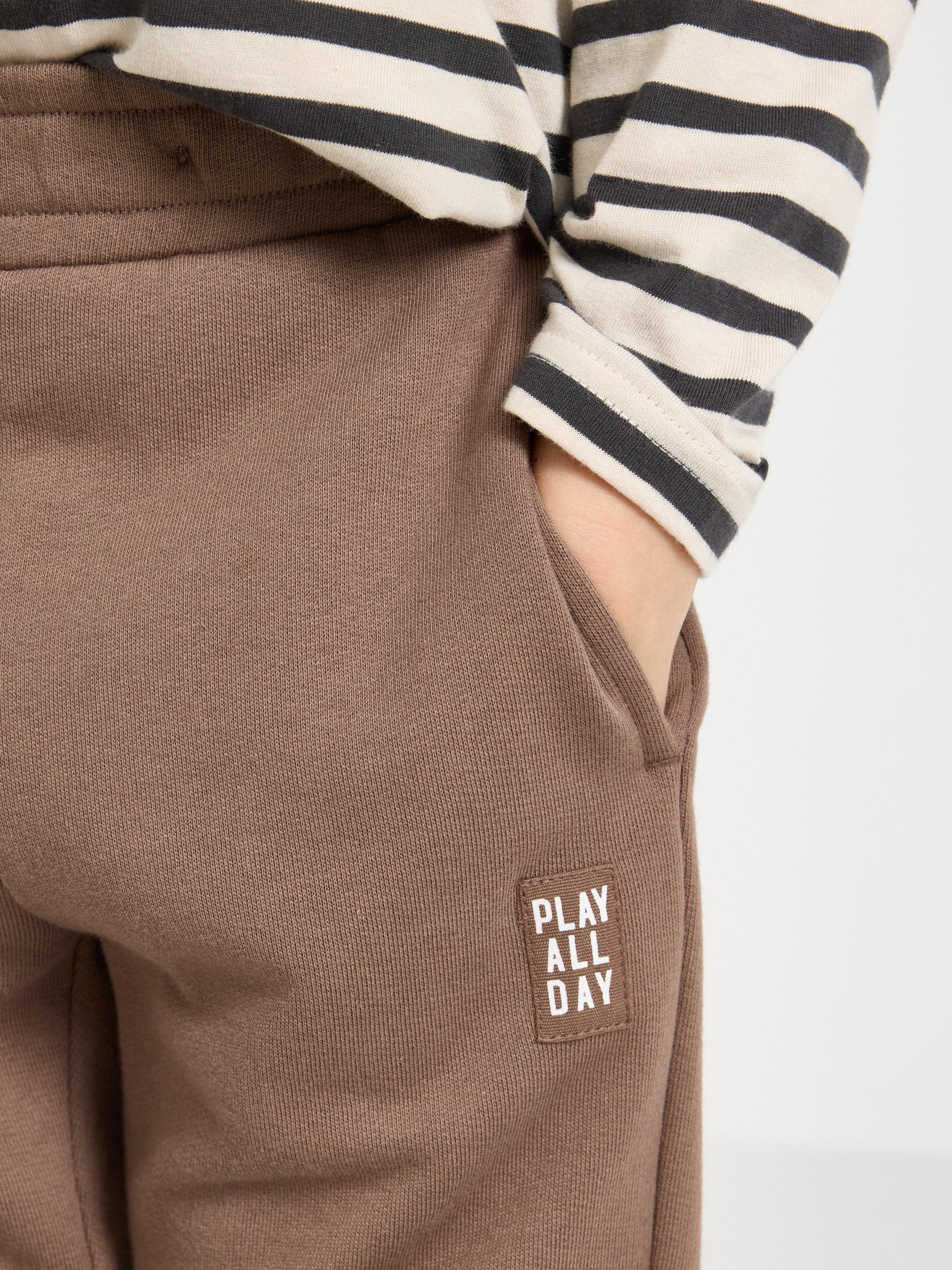 Sweatpants - Børn - Khaki