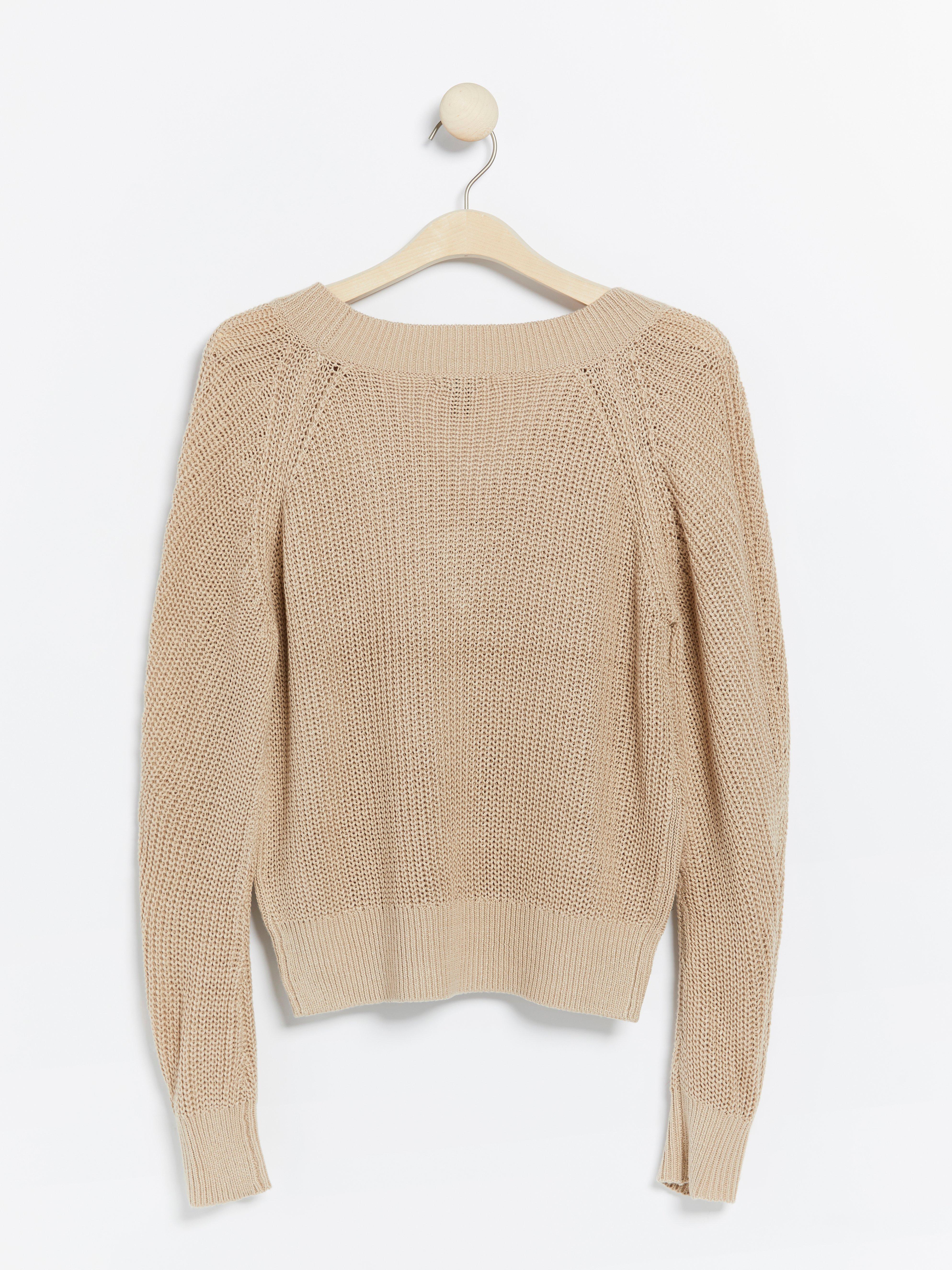 Sweater - Womens Wear - Beige