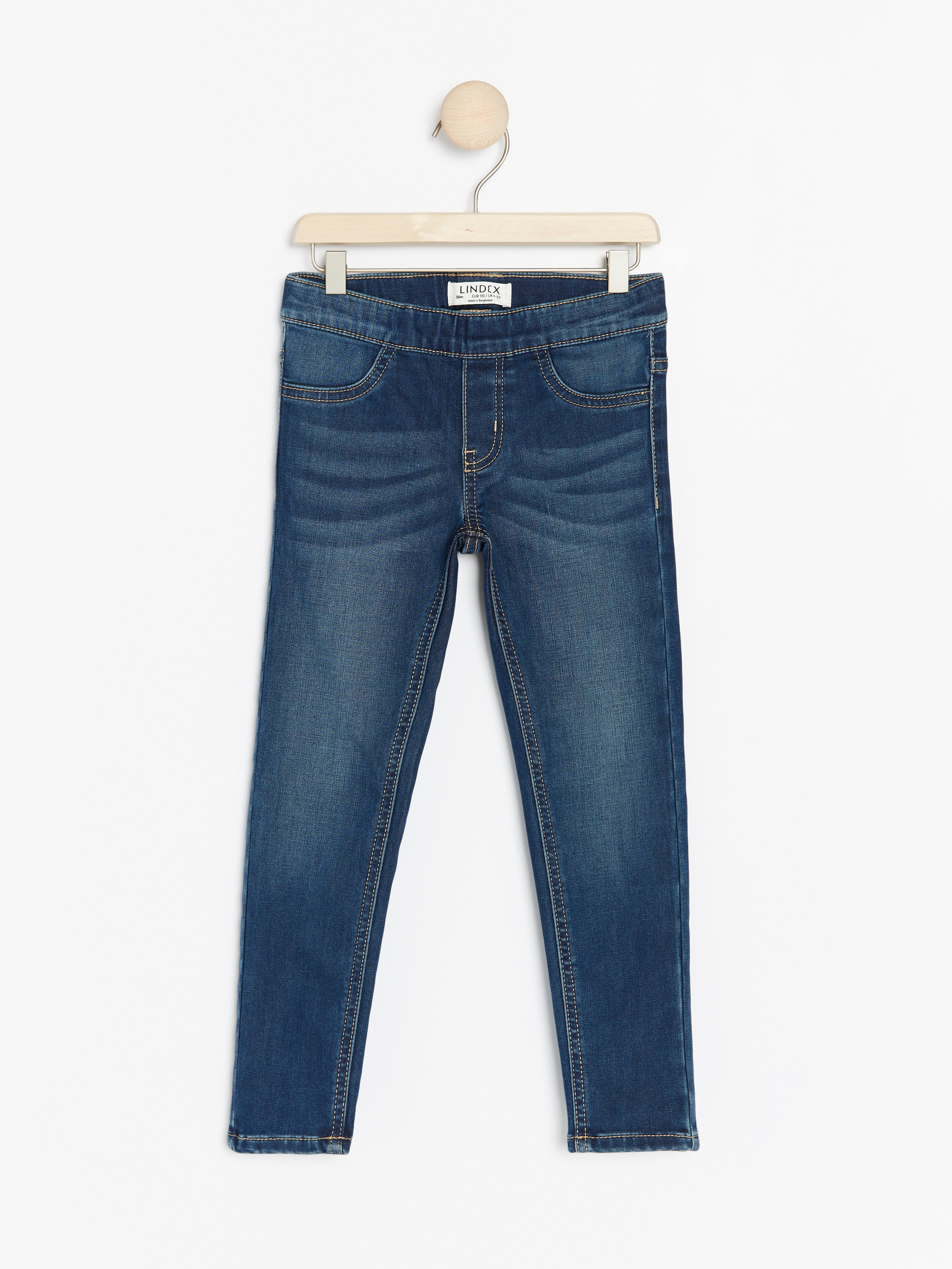 Jeggings - Barn - Blå