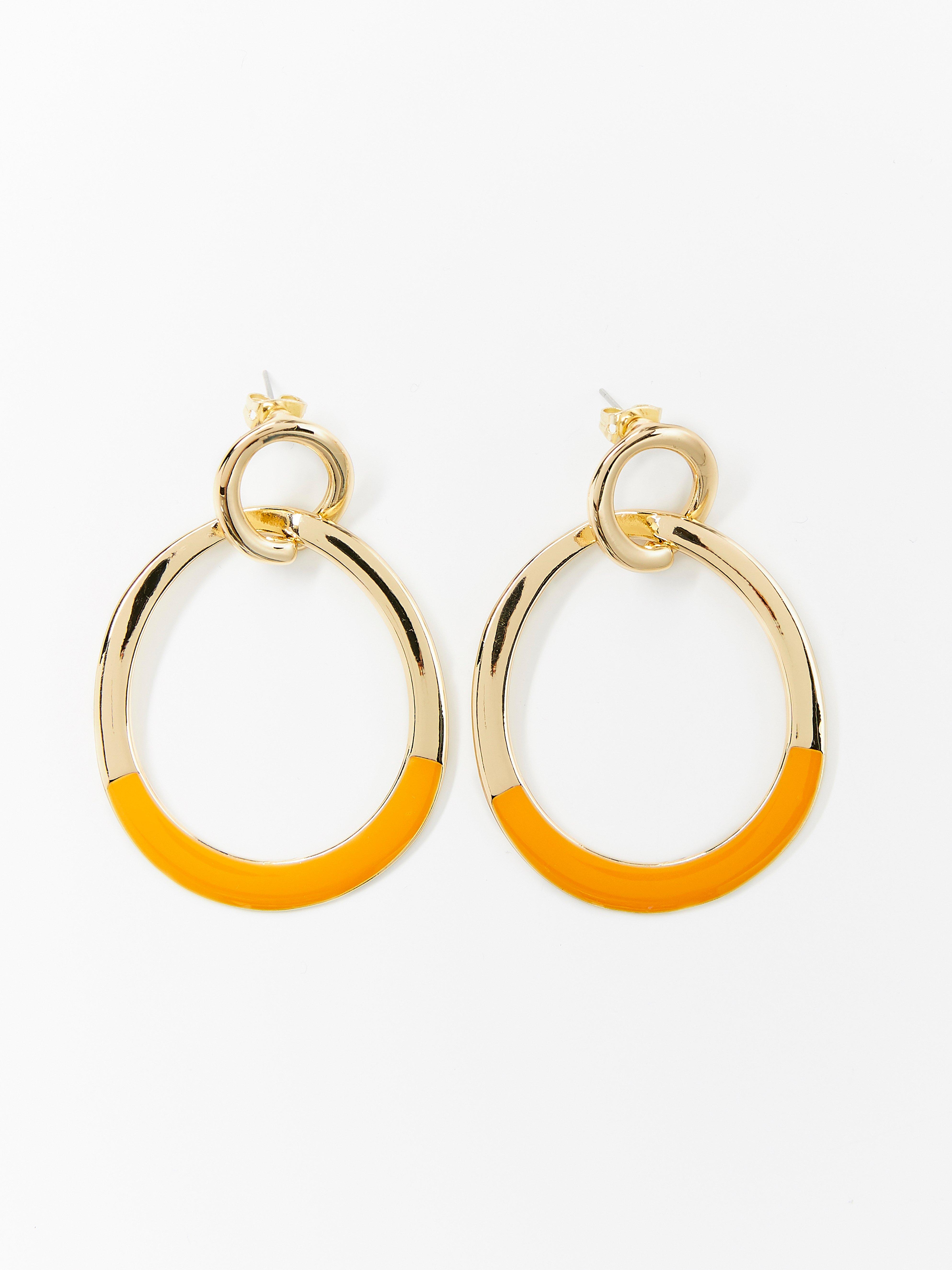 Earrings - Womens Wear - Yellow
