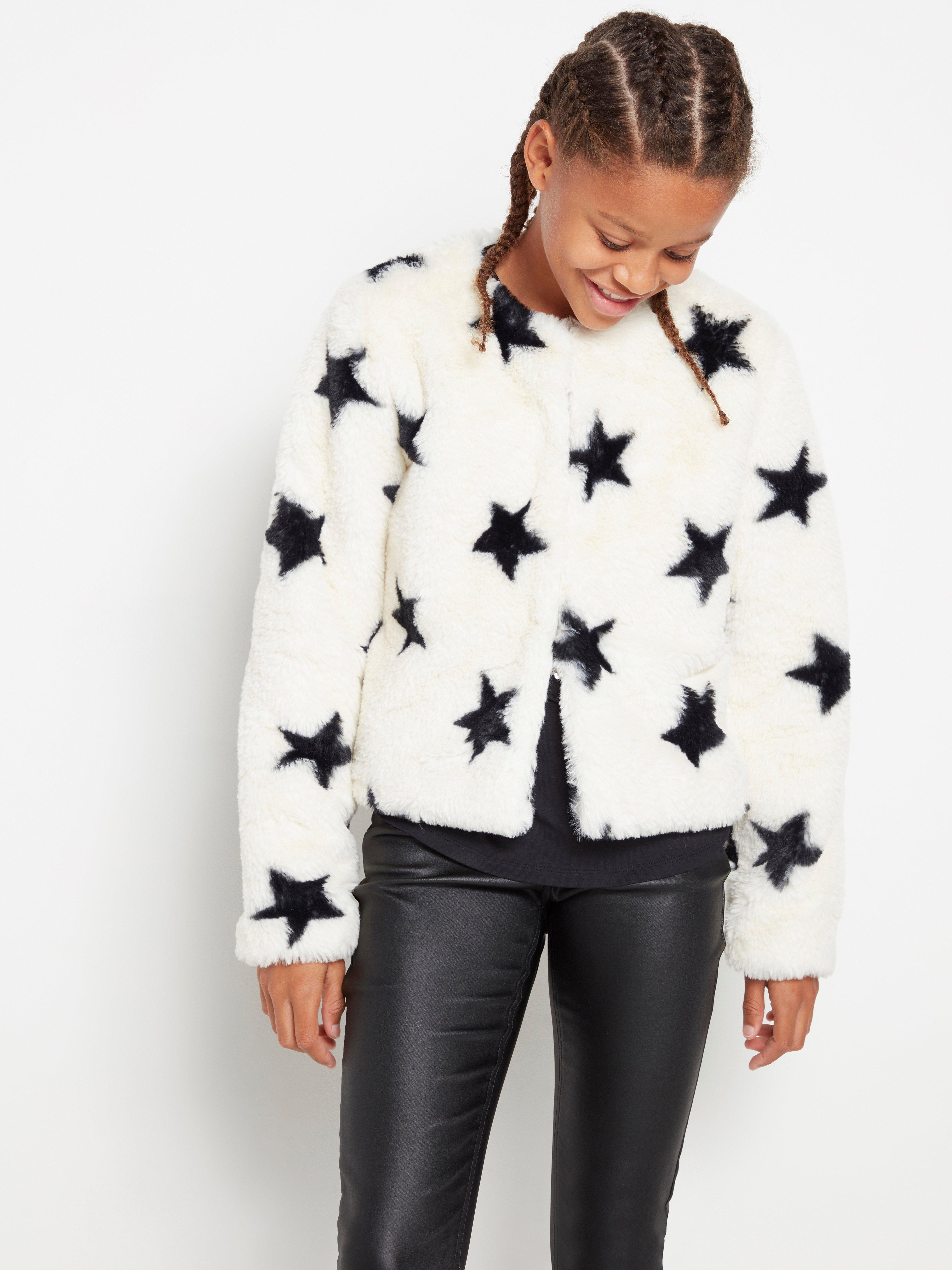 Star hot sale fur jacket