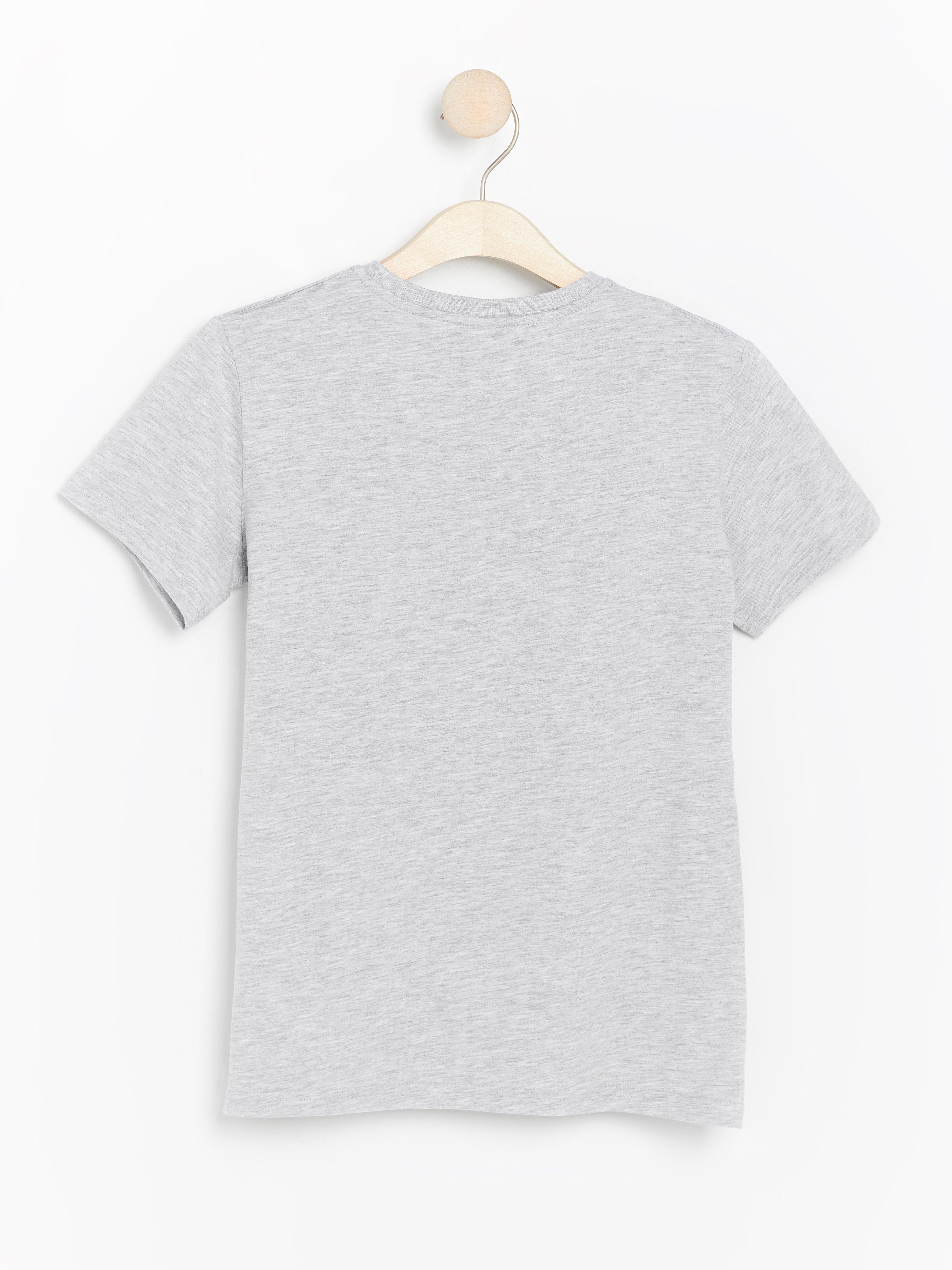 T-shirt - Barn - Grå