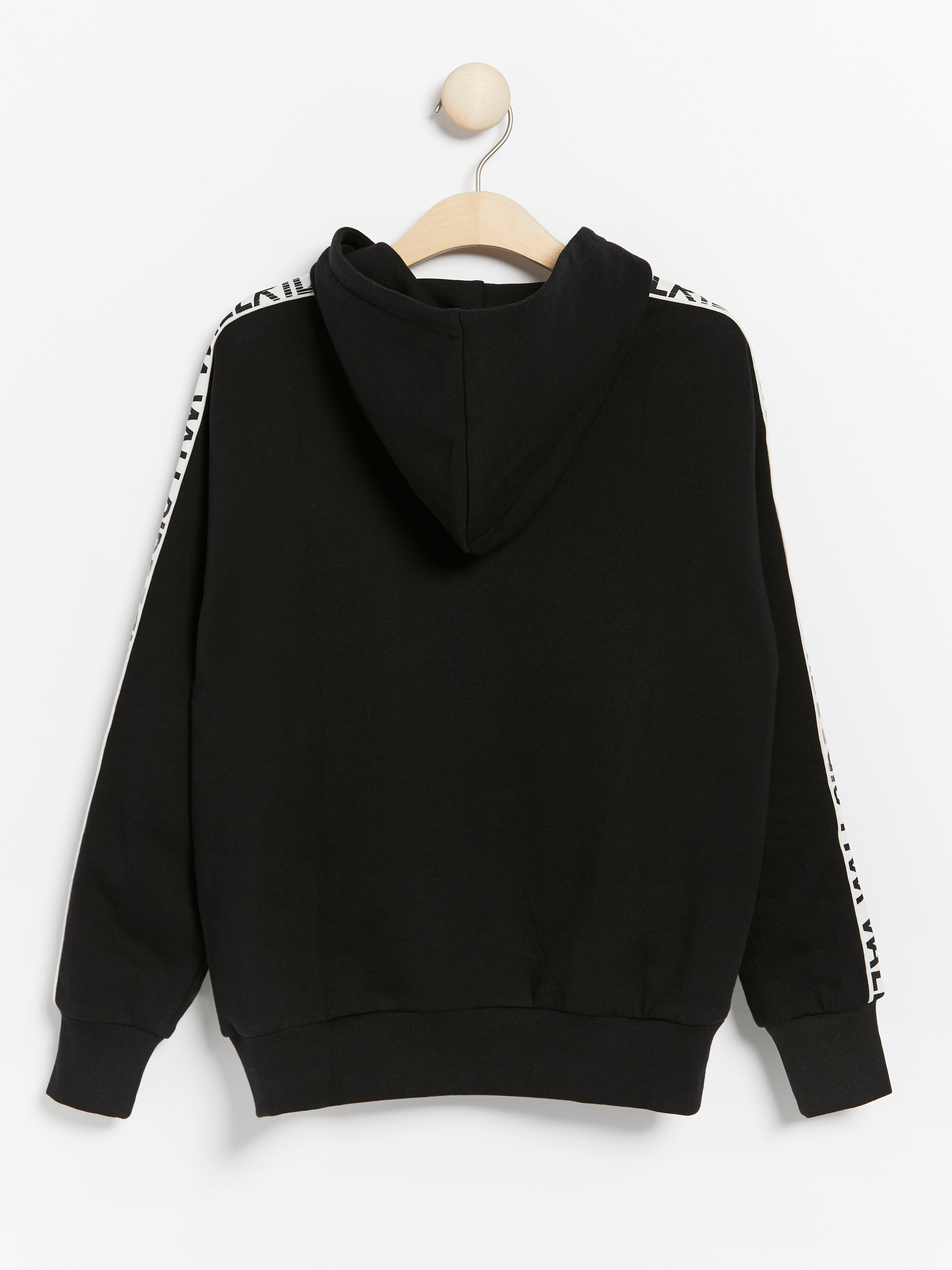 Hooded Sweatshirt - Kids Wear - Black