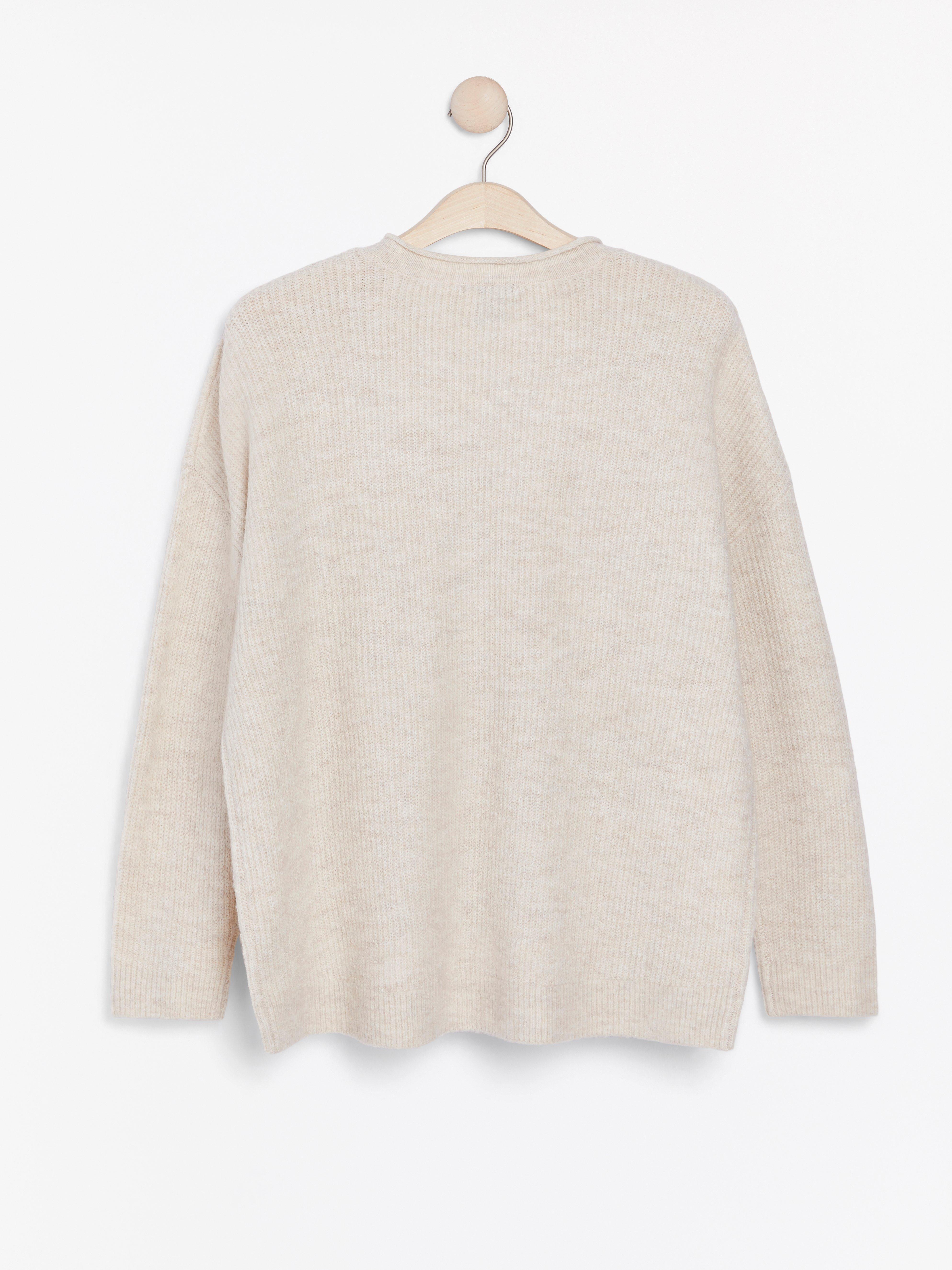 Sweater - Womens Wear - Beige