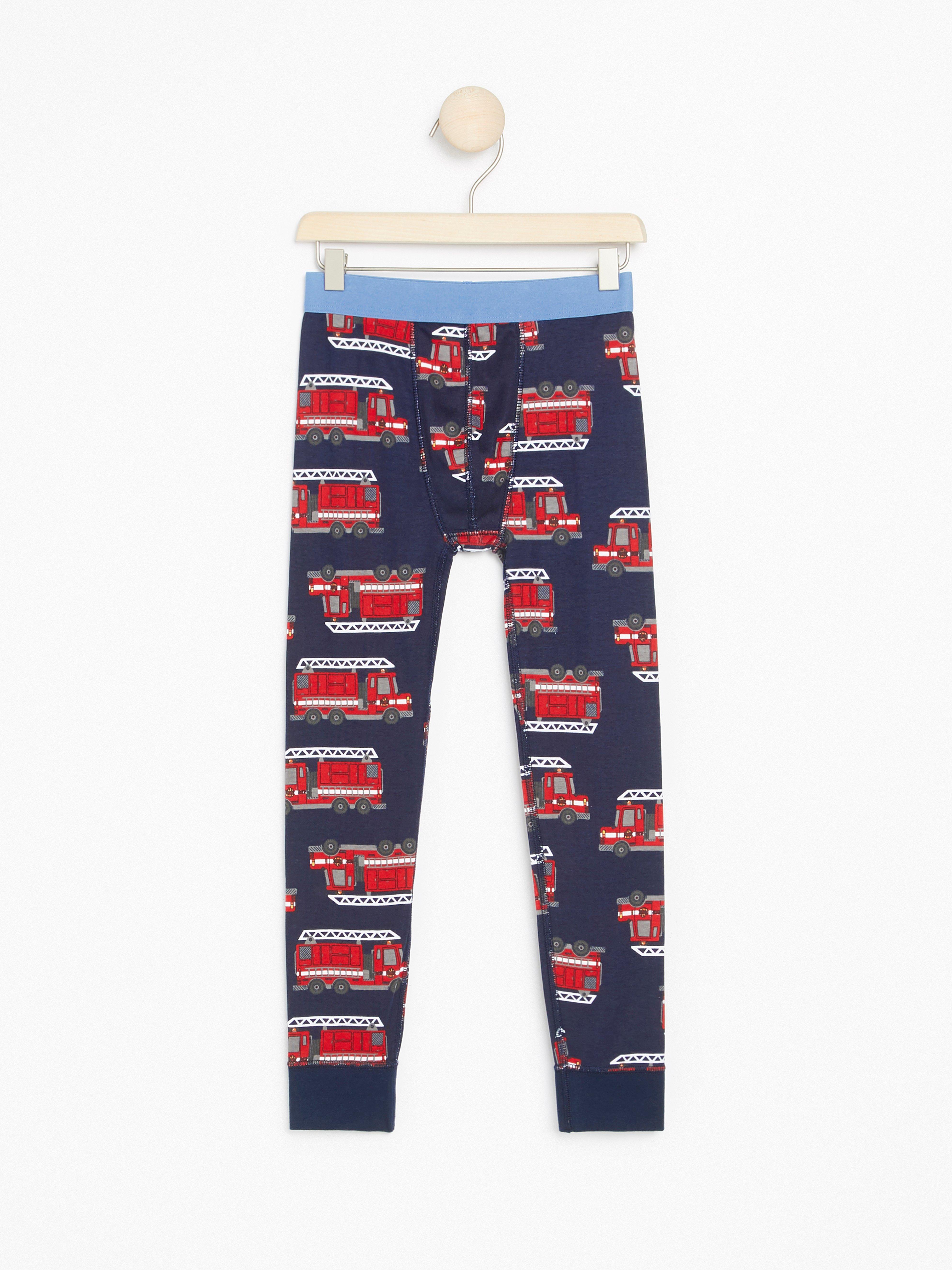 Långkalsonger - Barn - Blå