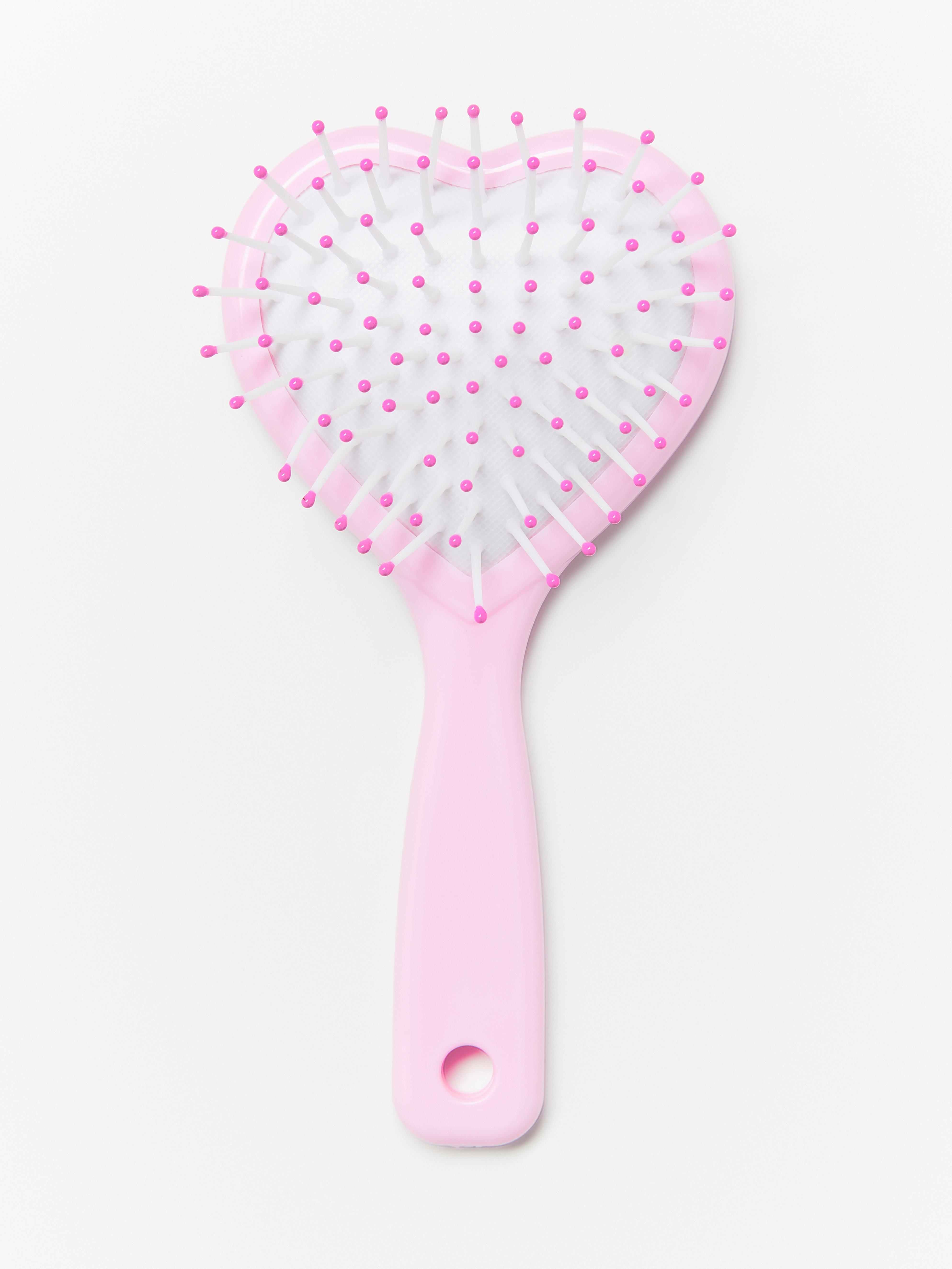 pink dog brush