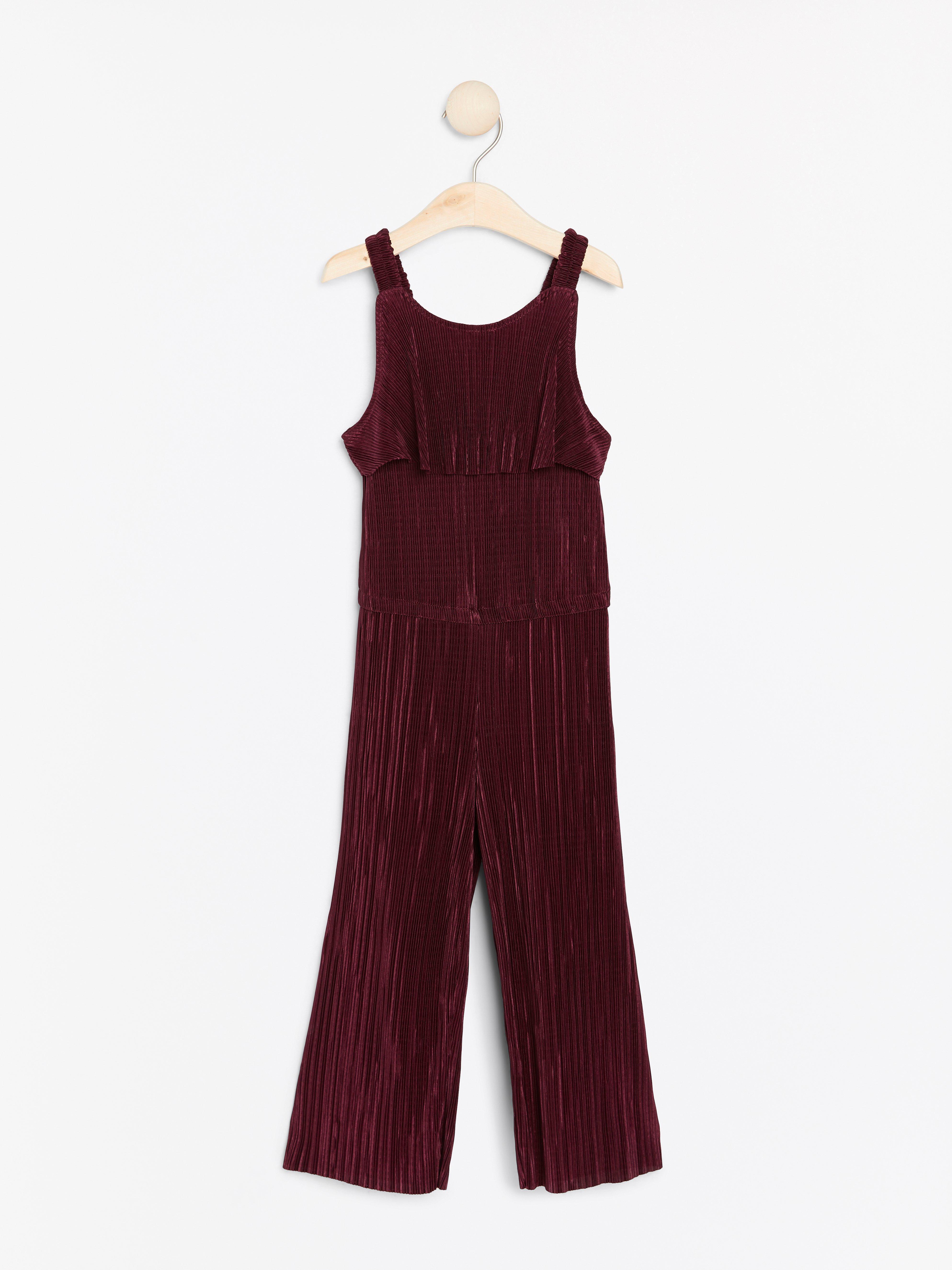 Jumpsuit - Barn - Rød