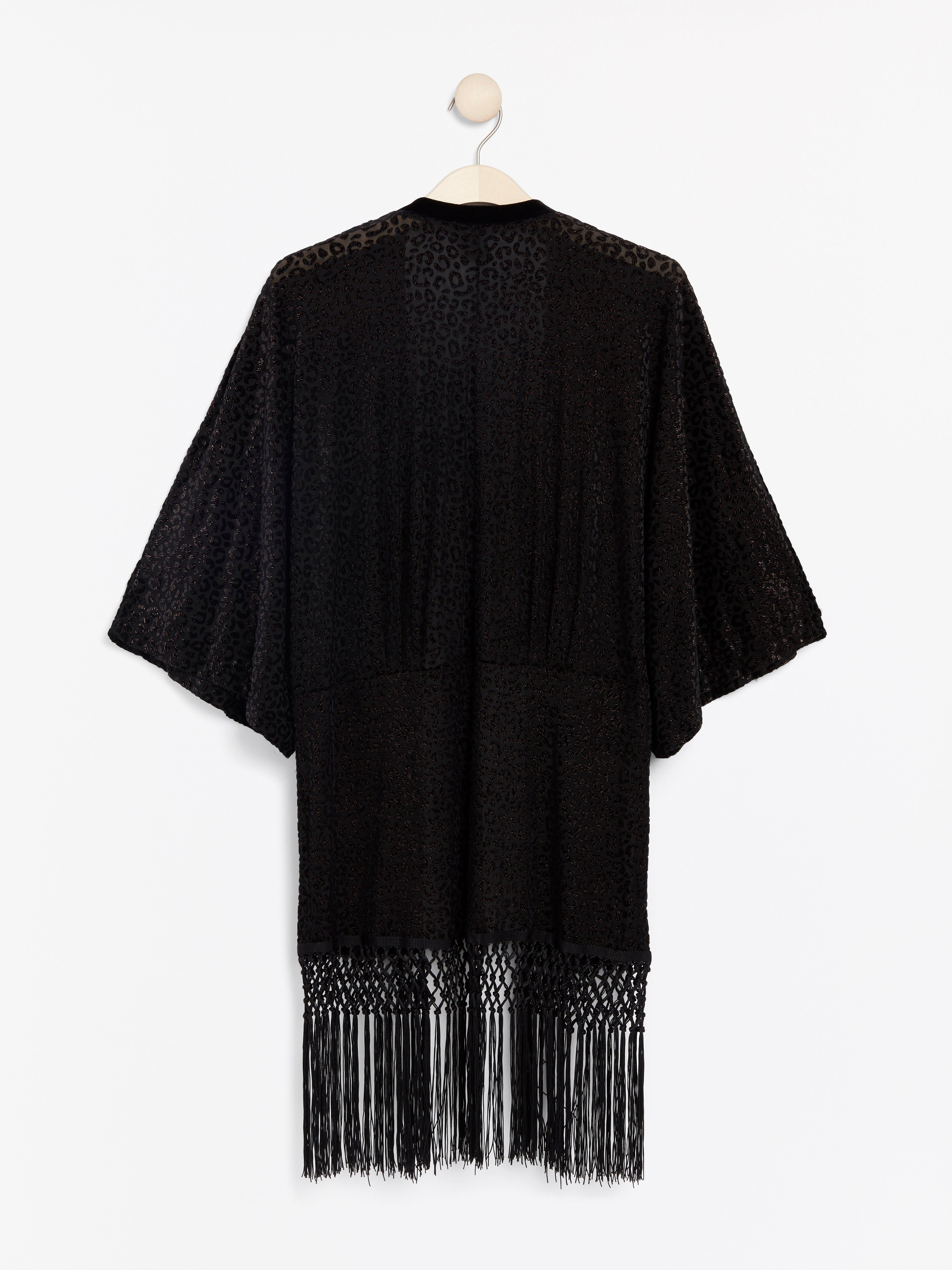Kimono - Womens Wear - Black