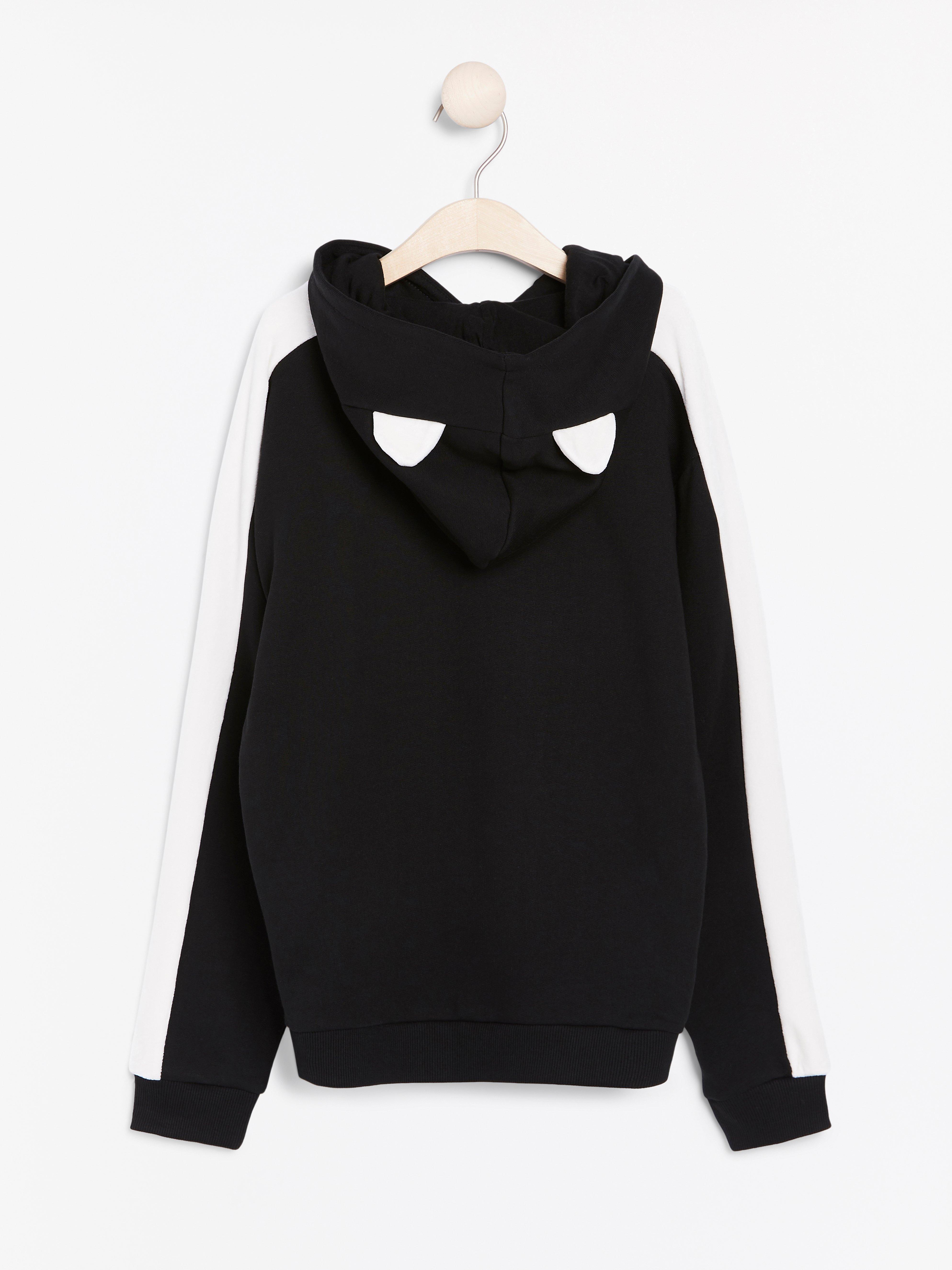 Hooded Sweatshirt - Kids Wear - Black