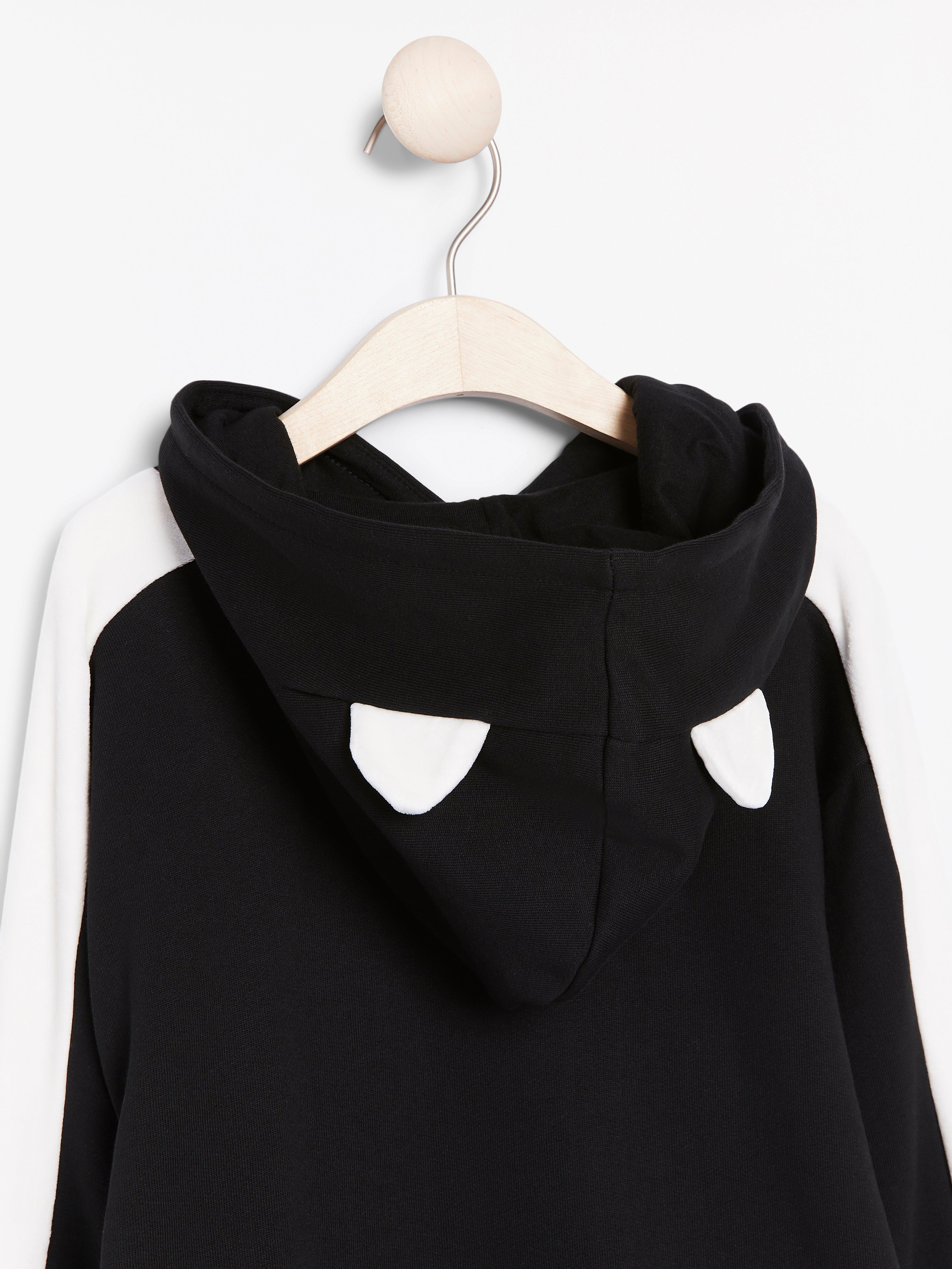 Hooded Sweatshirt - Kids Wear - Black