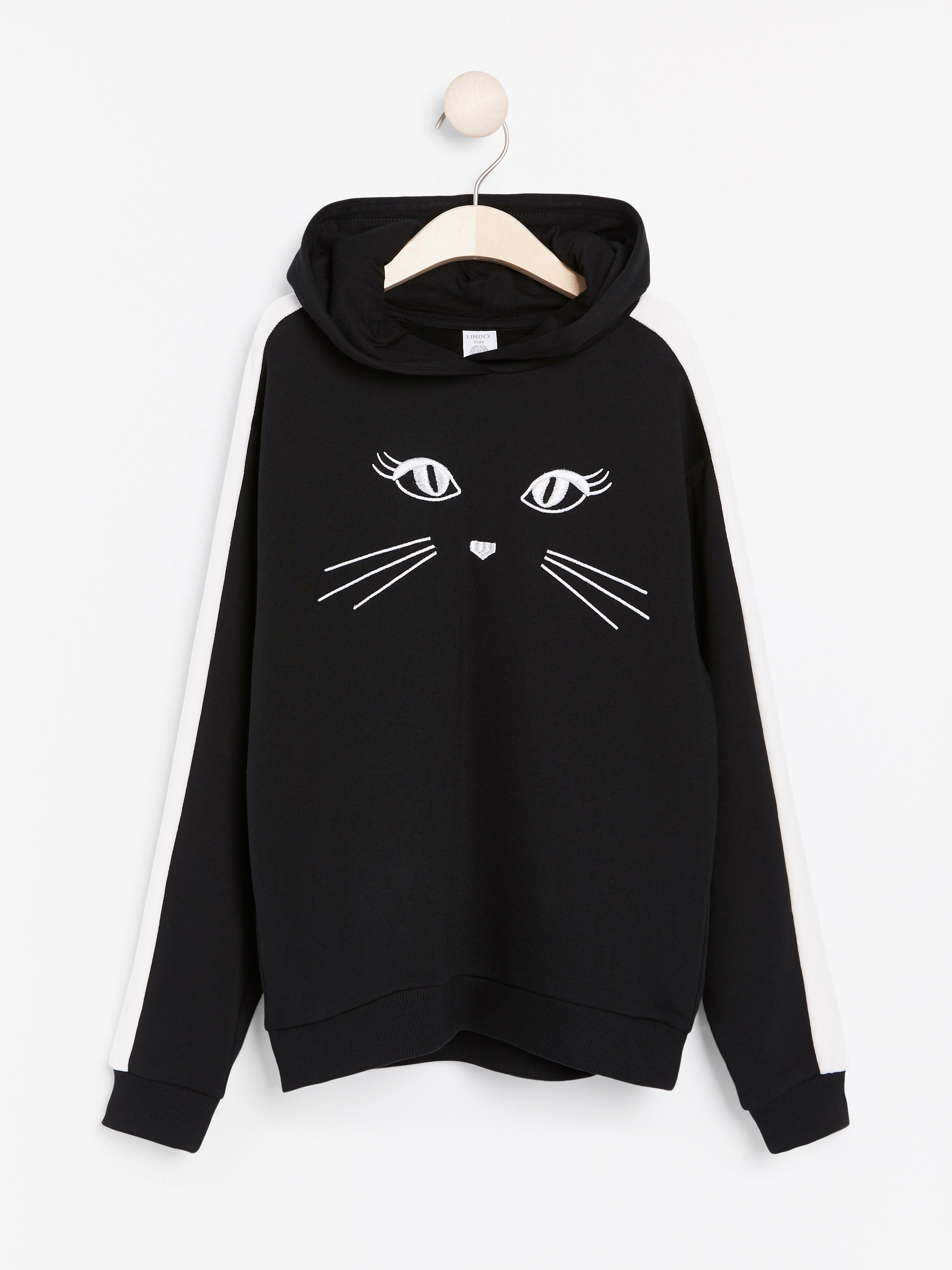 Hooded Sweatshirt - Kids Wear - Black