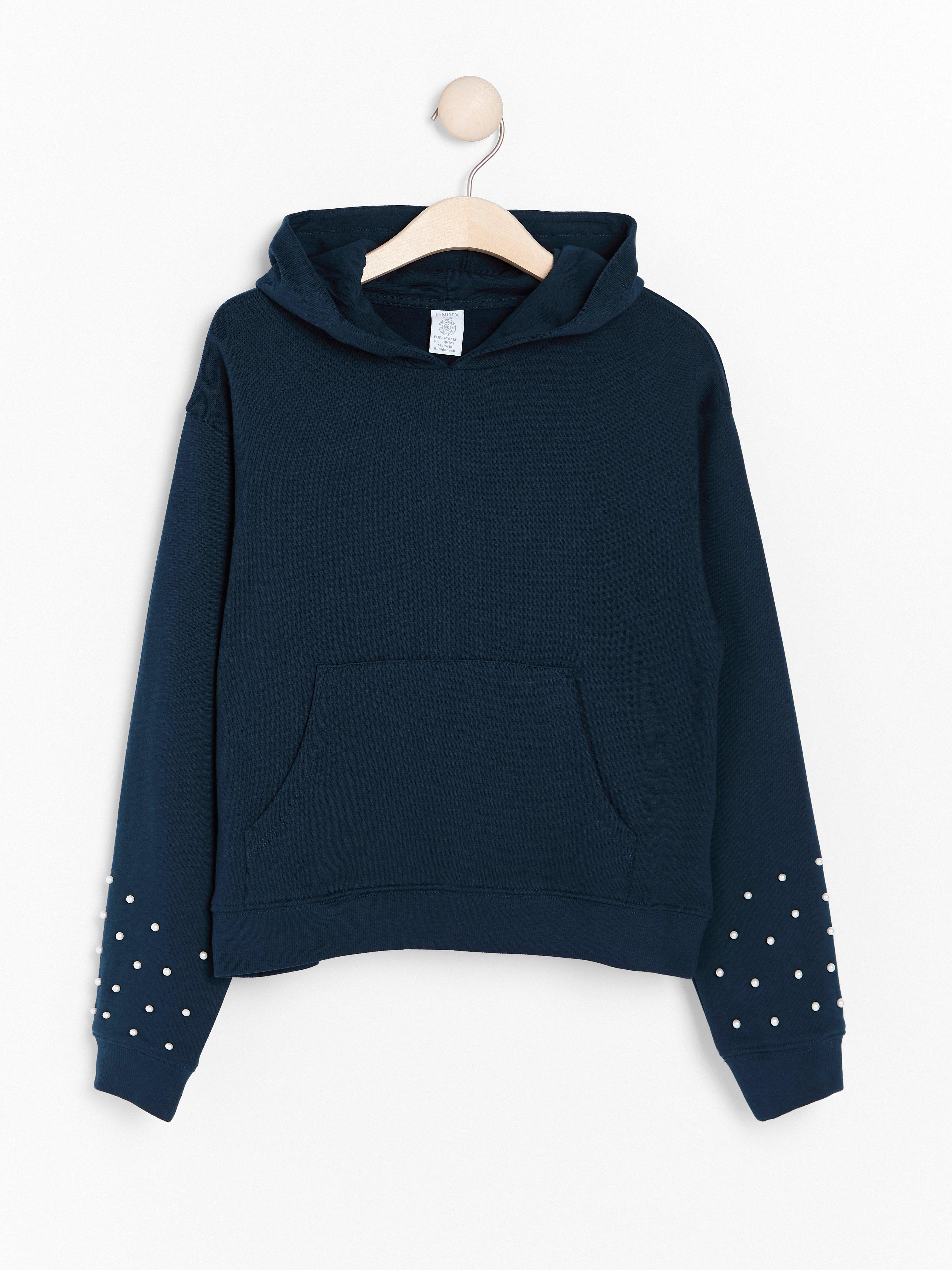 Hooded Sweatshirt - Kids Wear - Blue