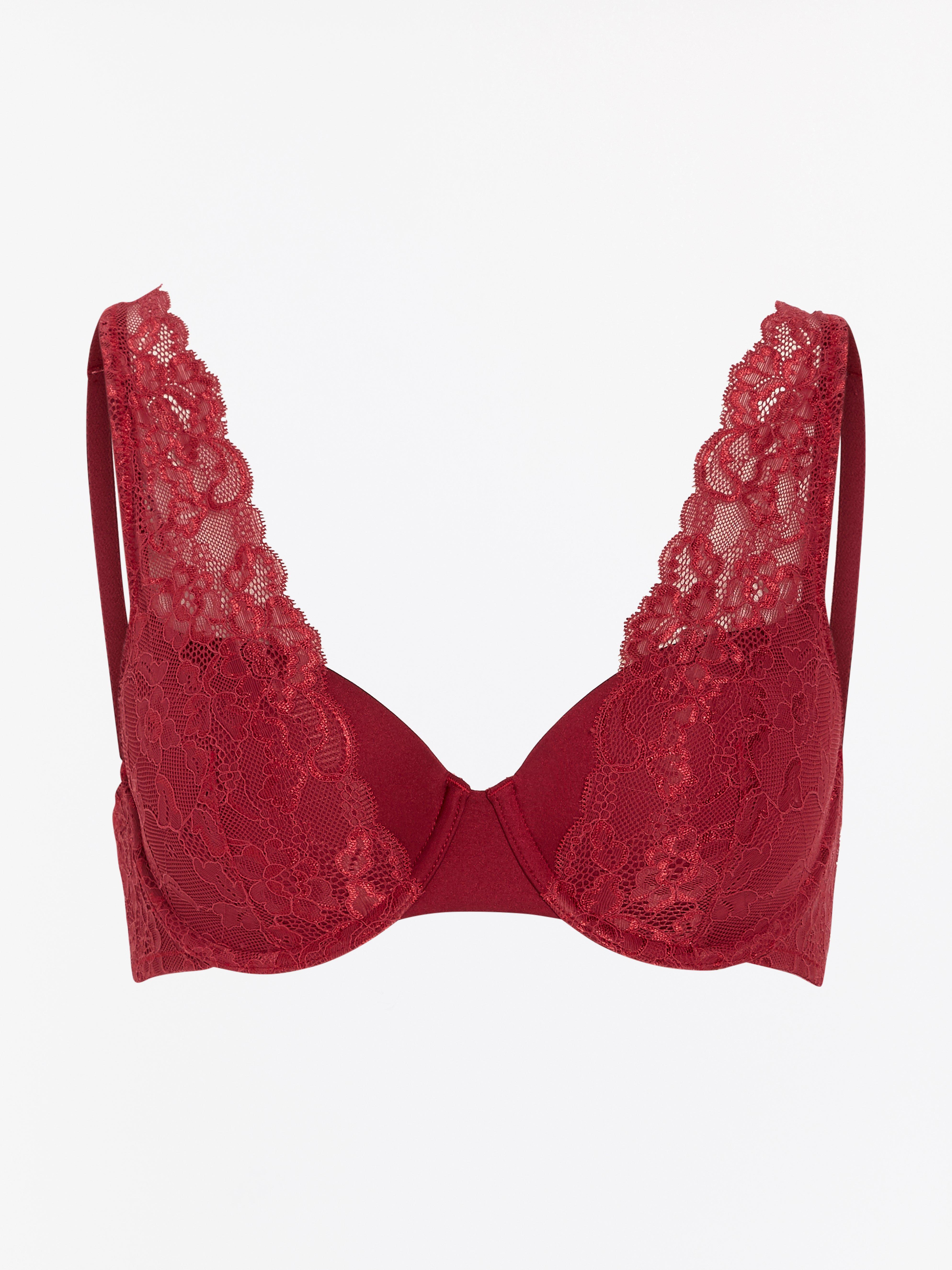 Akleja Balconette Bra - Lingerie - Red